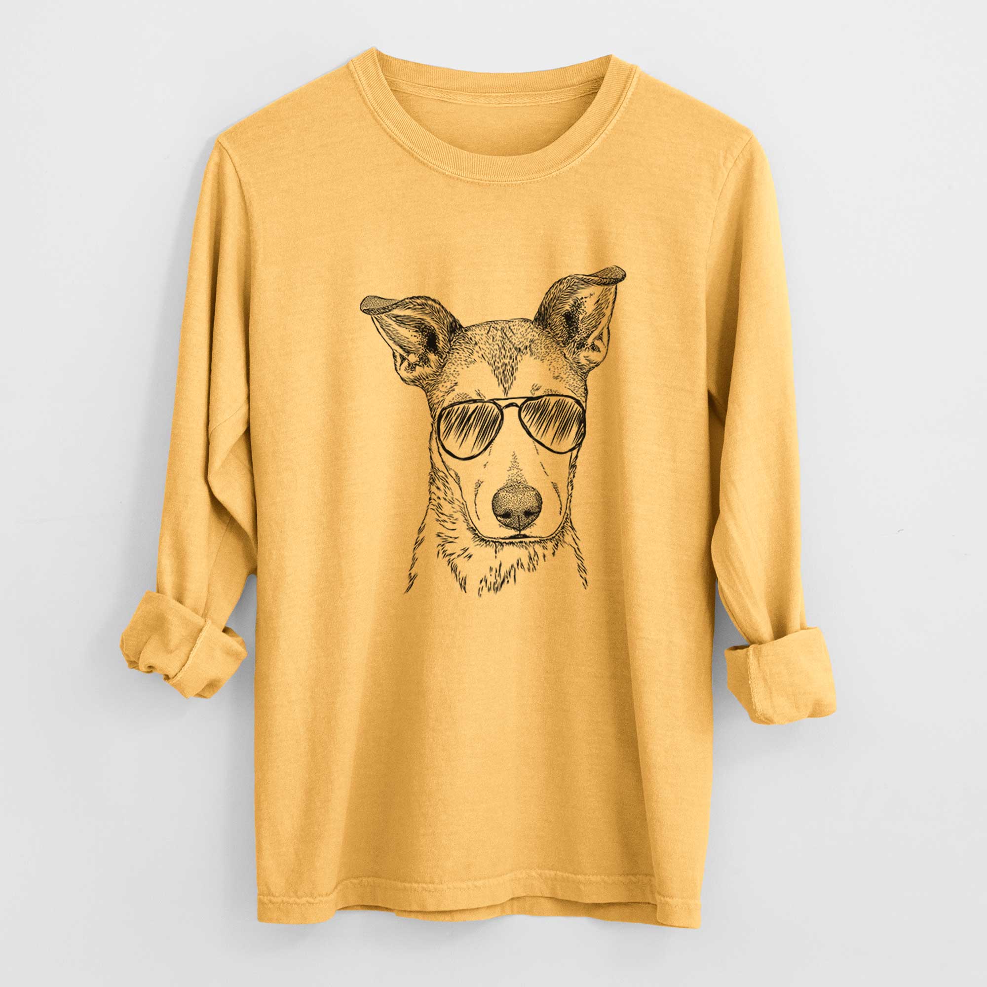 Aviators Coral the Mixed Breed - Heavyweight 100% Cotton Long Sleeve