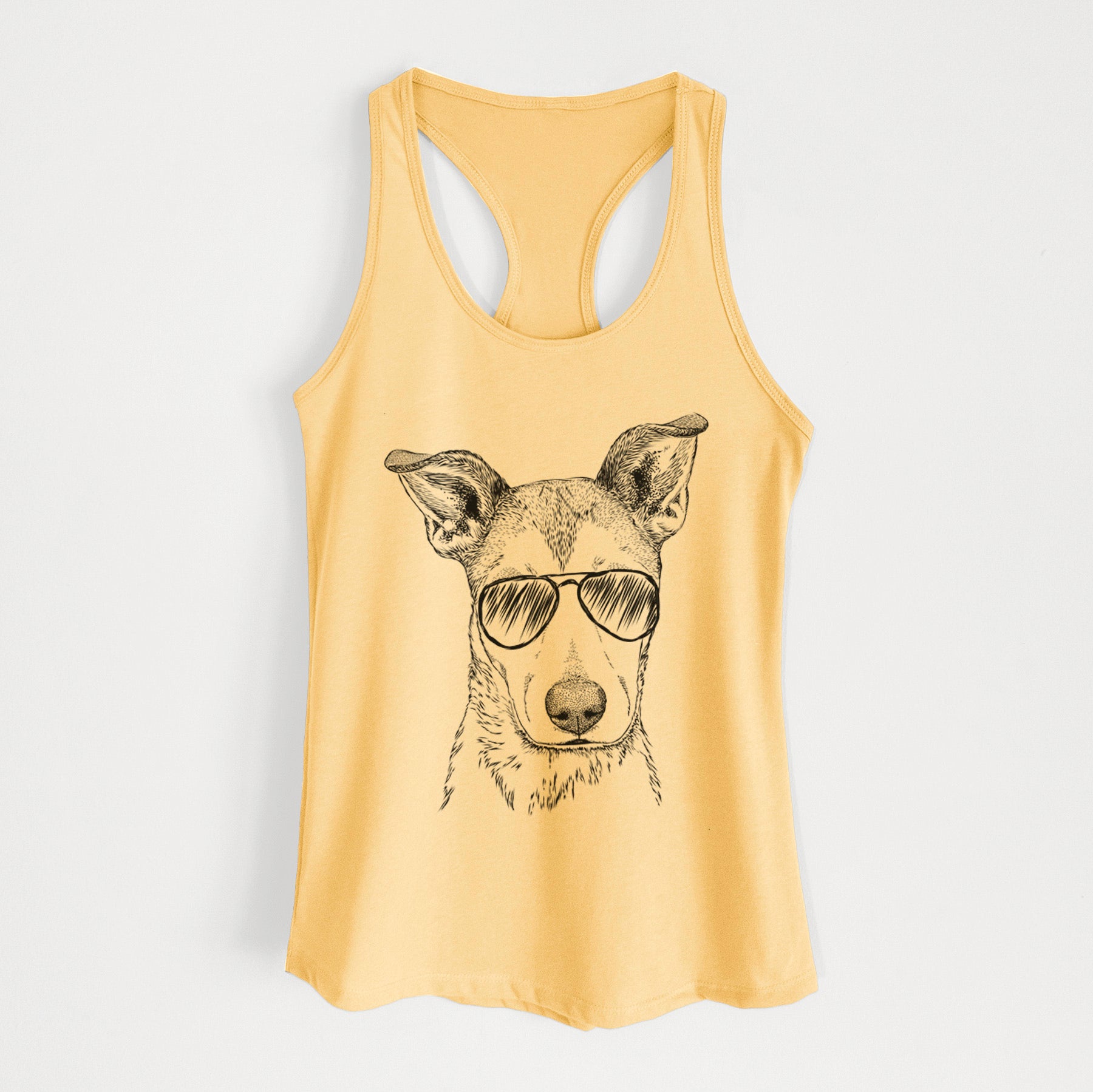 Coral the Mixed Breed - Women's Racerback Tanktop