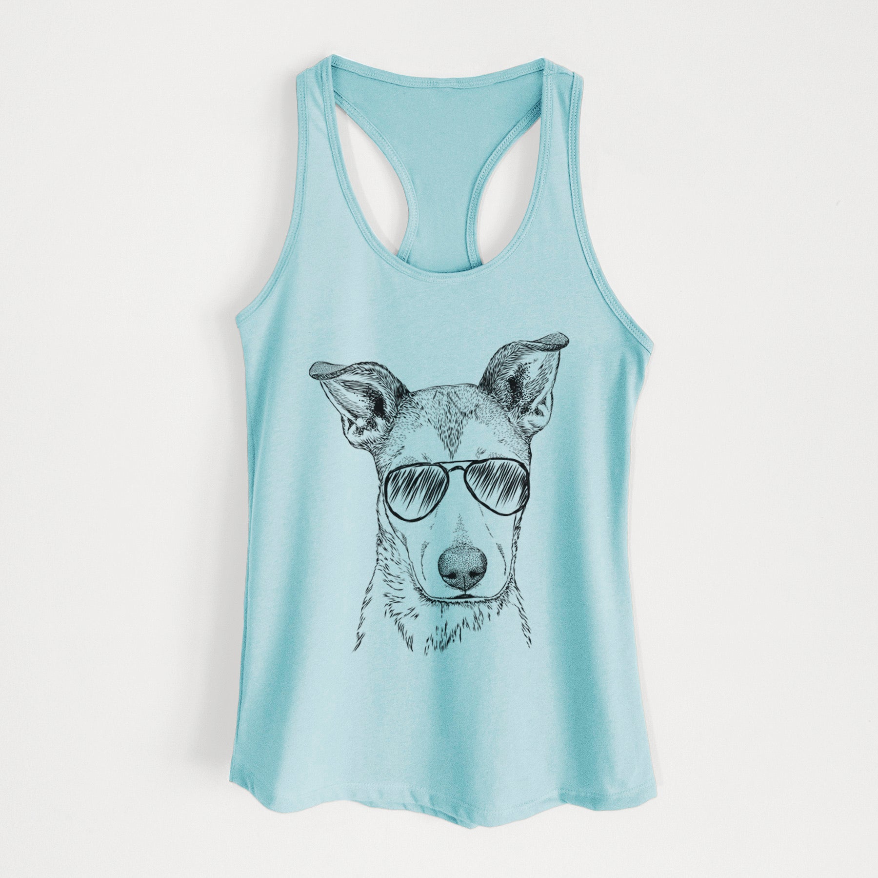 Coral the Mixed Breed - Women's Racerback Tanktop