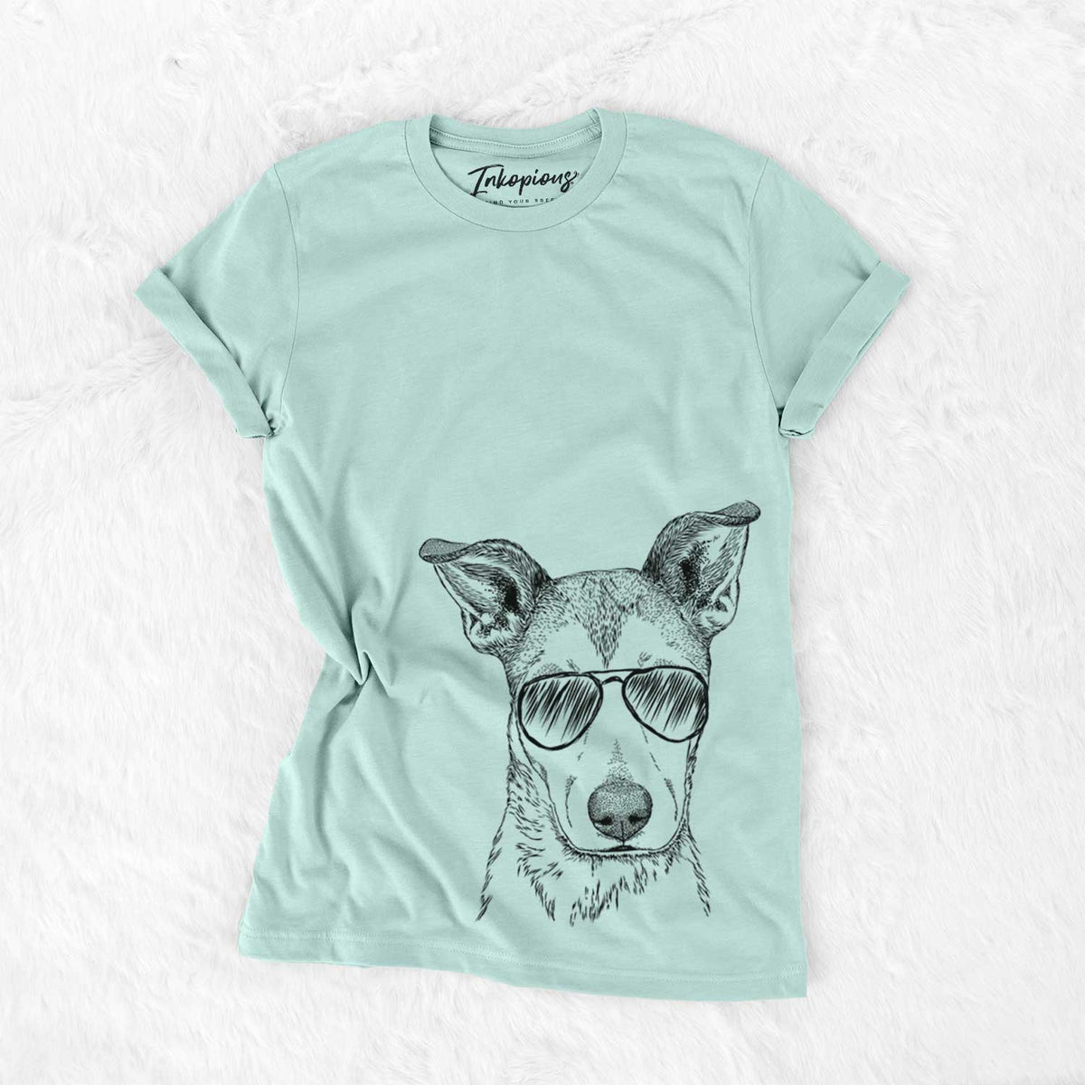 Aviator Coral the Mixed Breed - Unisex Crewneck