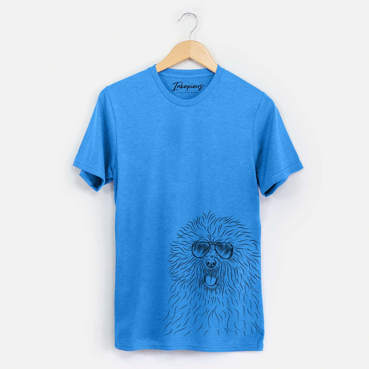 Aviator Cozie the Old English Sheepdog - Unisex Crewneck