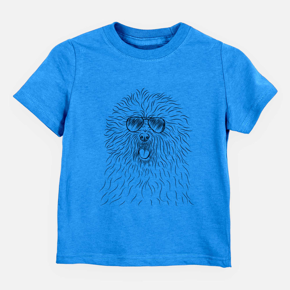 Aviator Cozie the Old English Sheepdog - Kids/Youth/Toddler Shirt