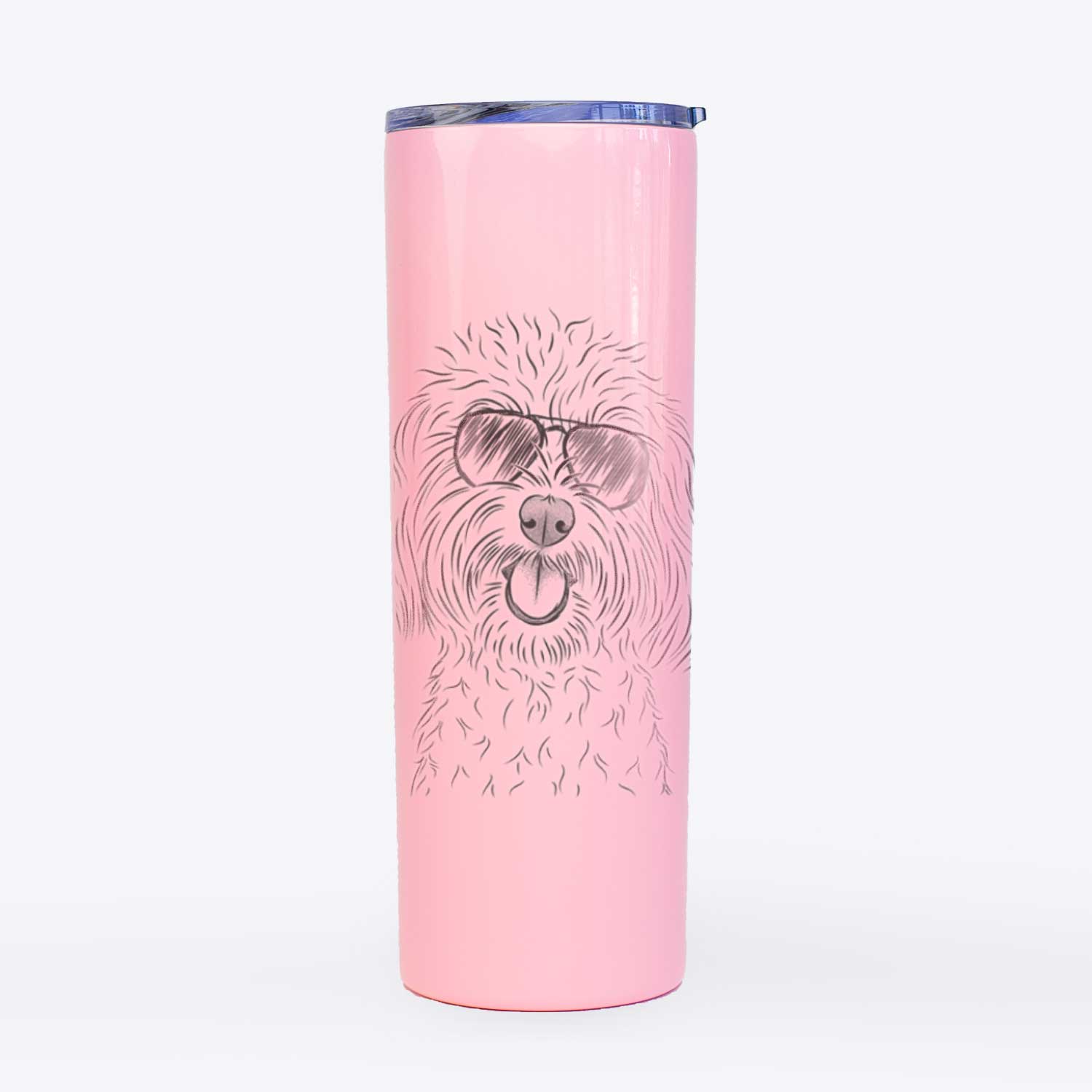 Cuddles the Coton de Tulear - 20oz Skinny Tumbler