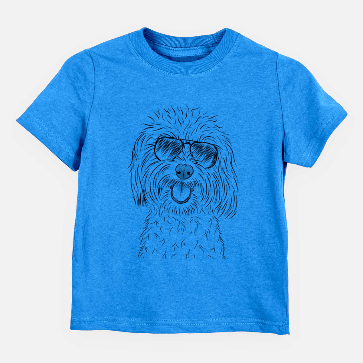 Aviator Cuddles the Coton de Tulear - Kids/Youth/Toddler Shirt