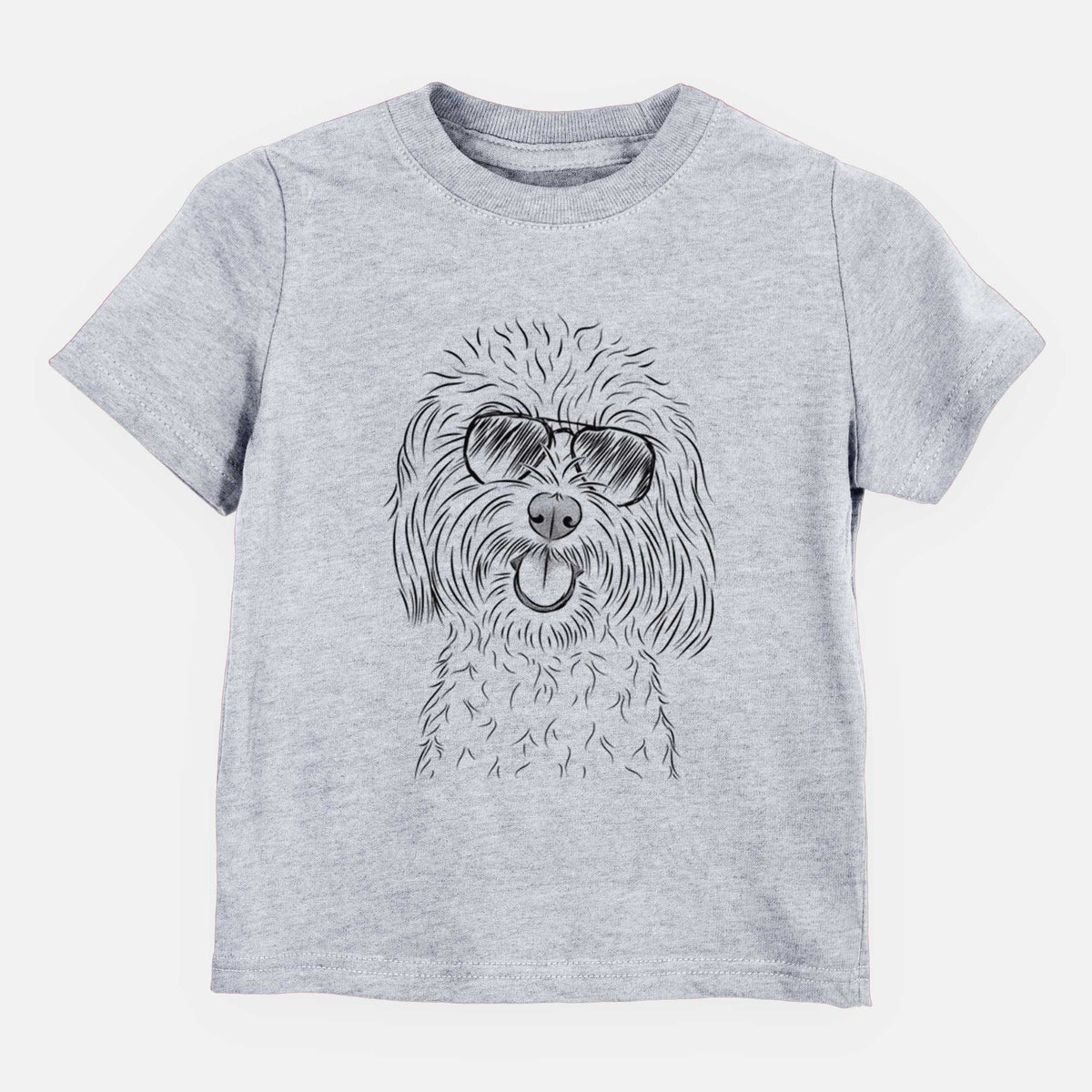 Aviator Cuddles the Coton de Tulear - Kids/Youth/Toddler Shirt
