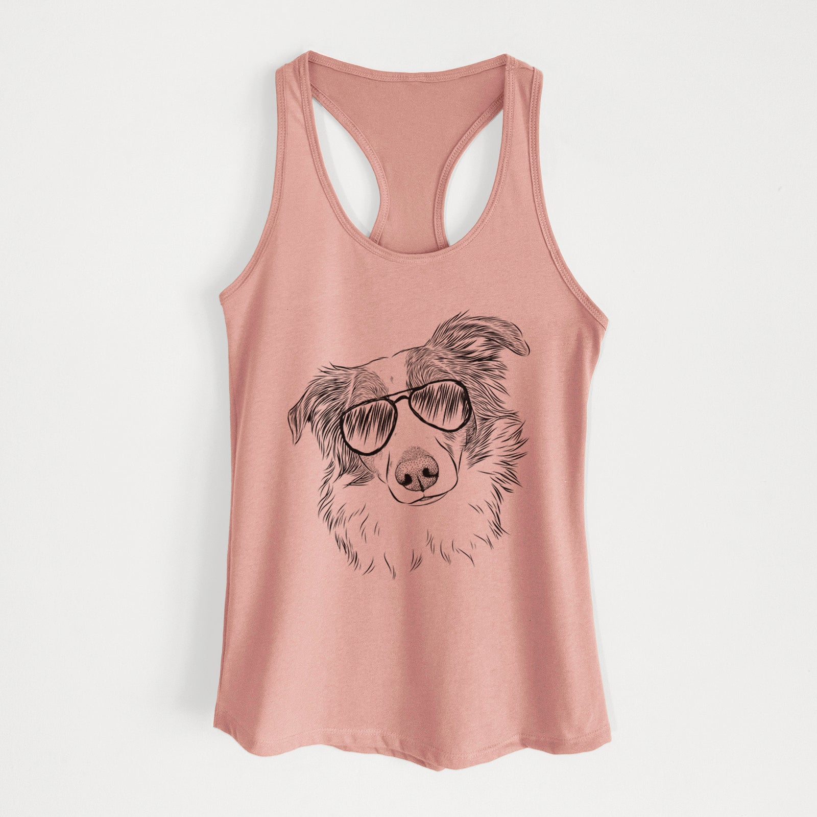 Cyclone the Australian Shepherd - Women's Racerback Tanktop