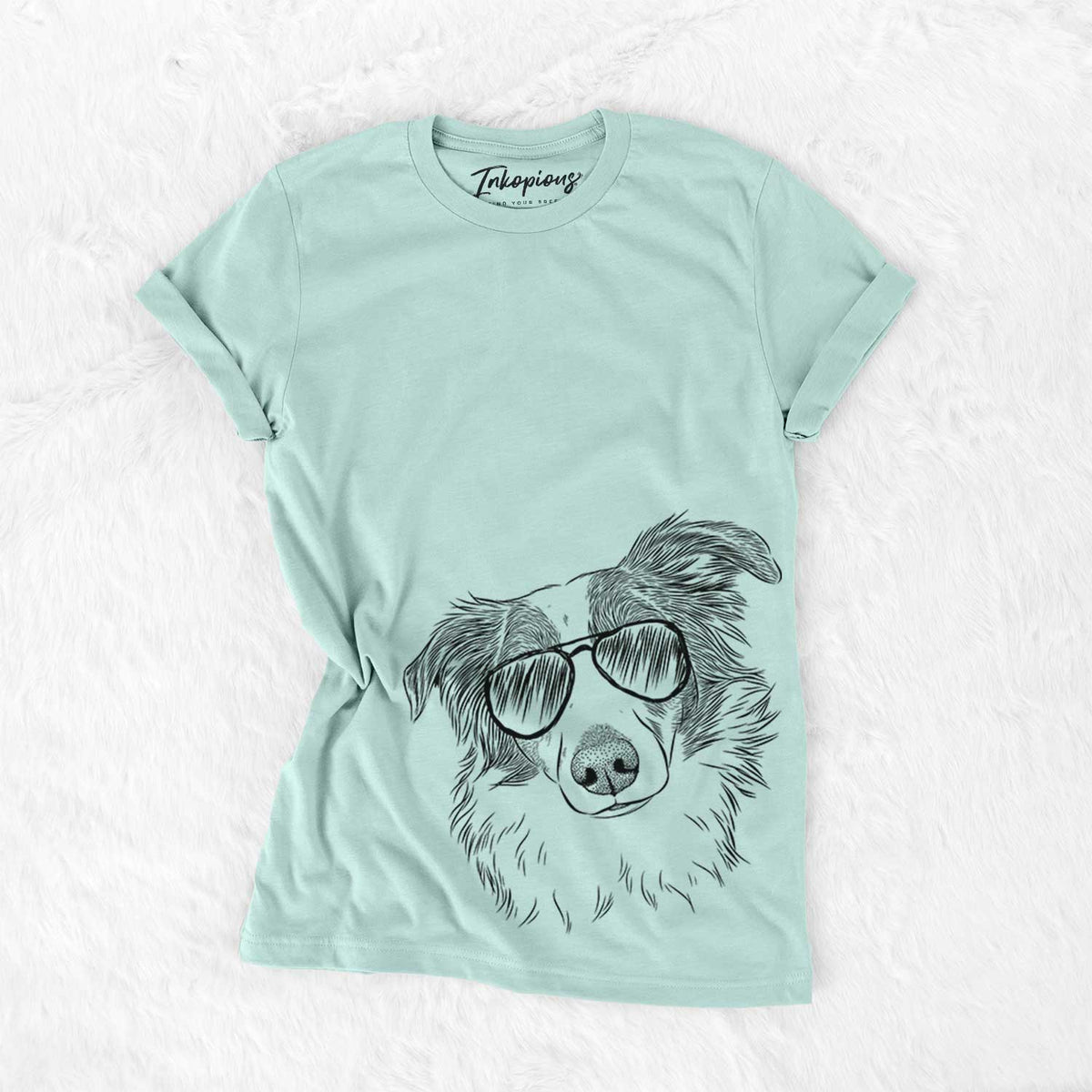 Aviator Cyclone the Australian Shepherd - Unisex Crewneck