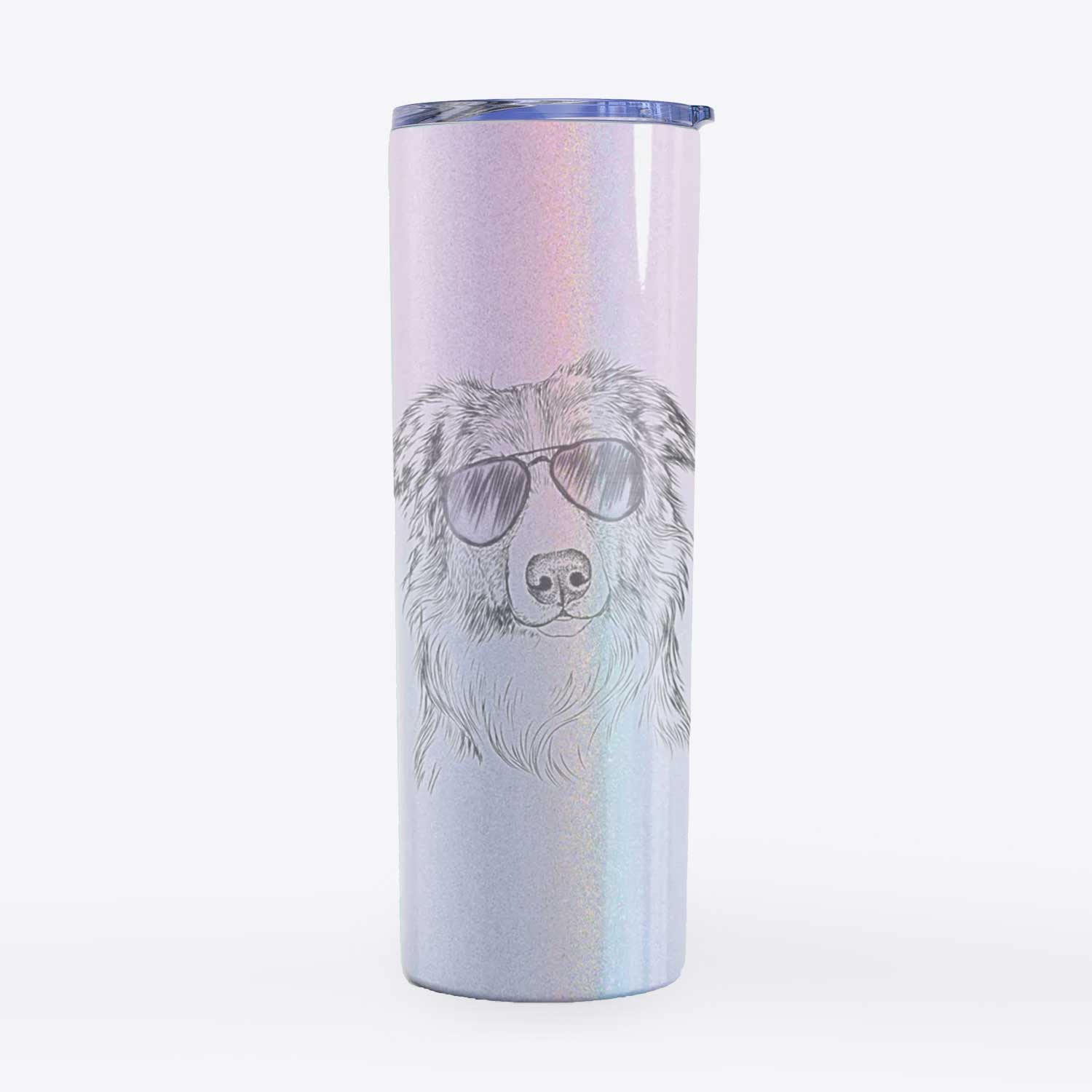 Cynder the English Shepherd - 20oz Skinny Tumbler