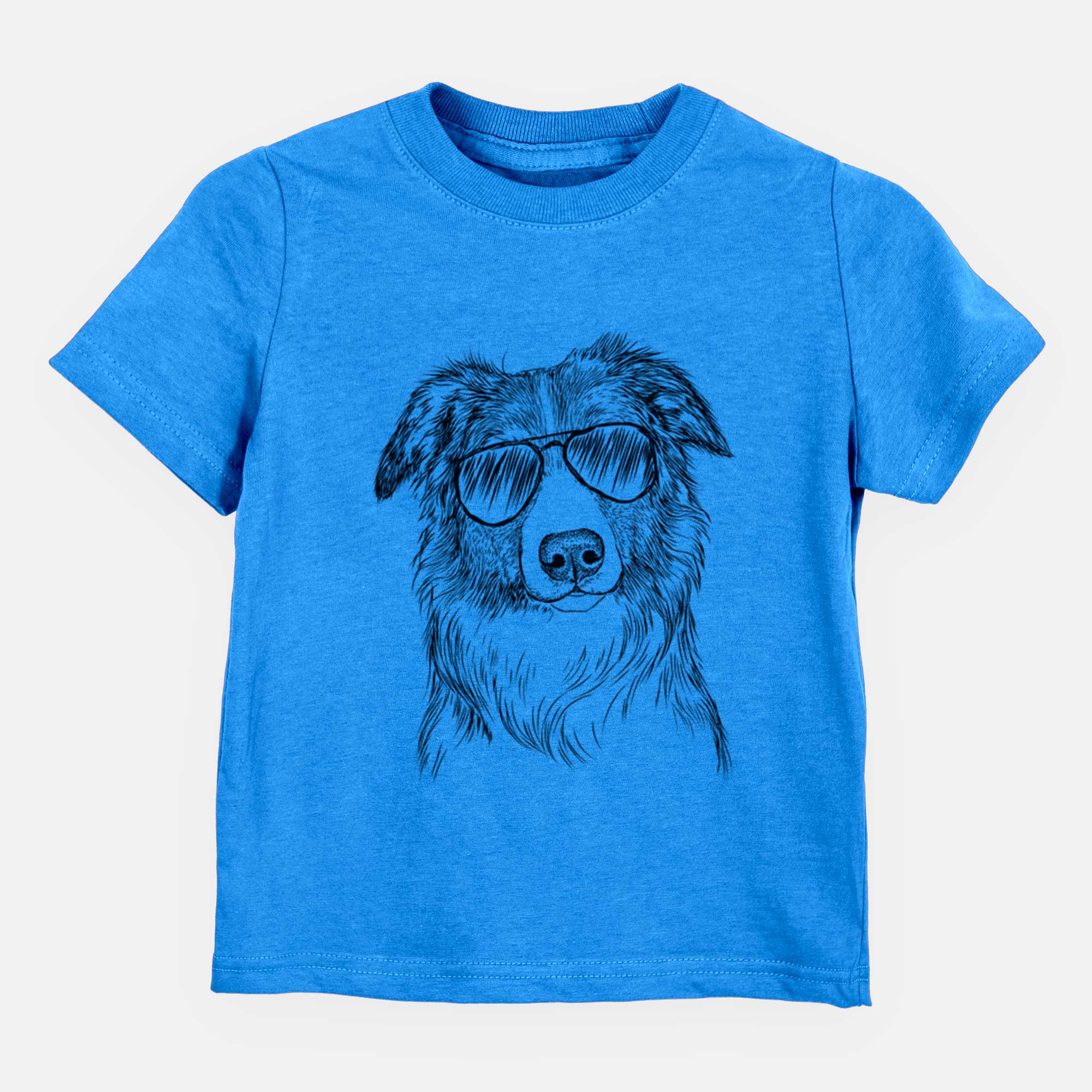 Aviator Cynder the English Shepherd - Kids/Youth/Toddler Shirt