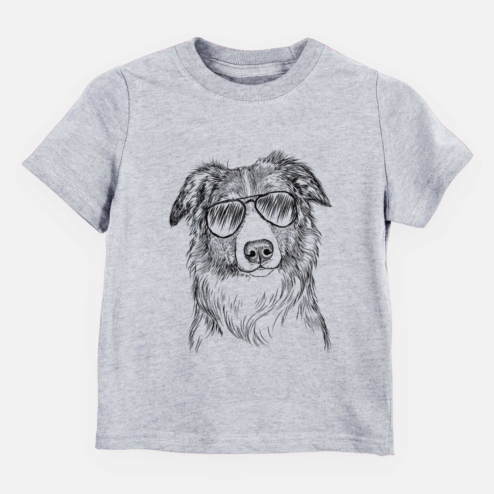 Aviator Cynder the English Shepherd - Kids/Youth/Toddler Shirt