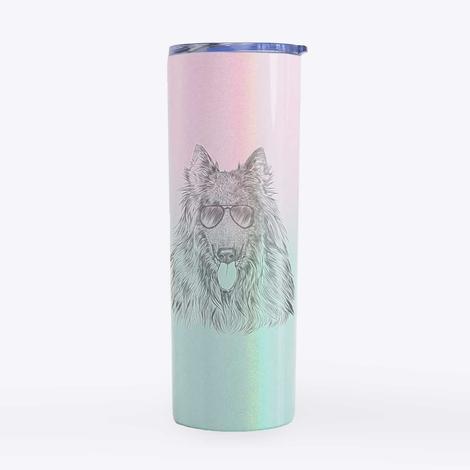 Daan the Belgian Shepherd - 20oz Skinny Tumbler