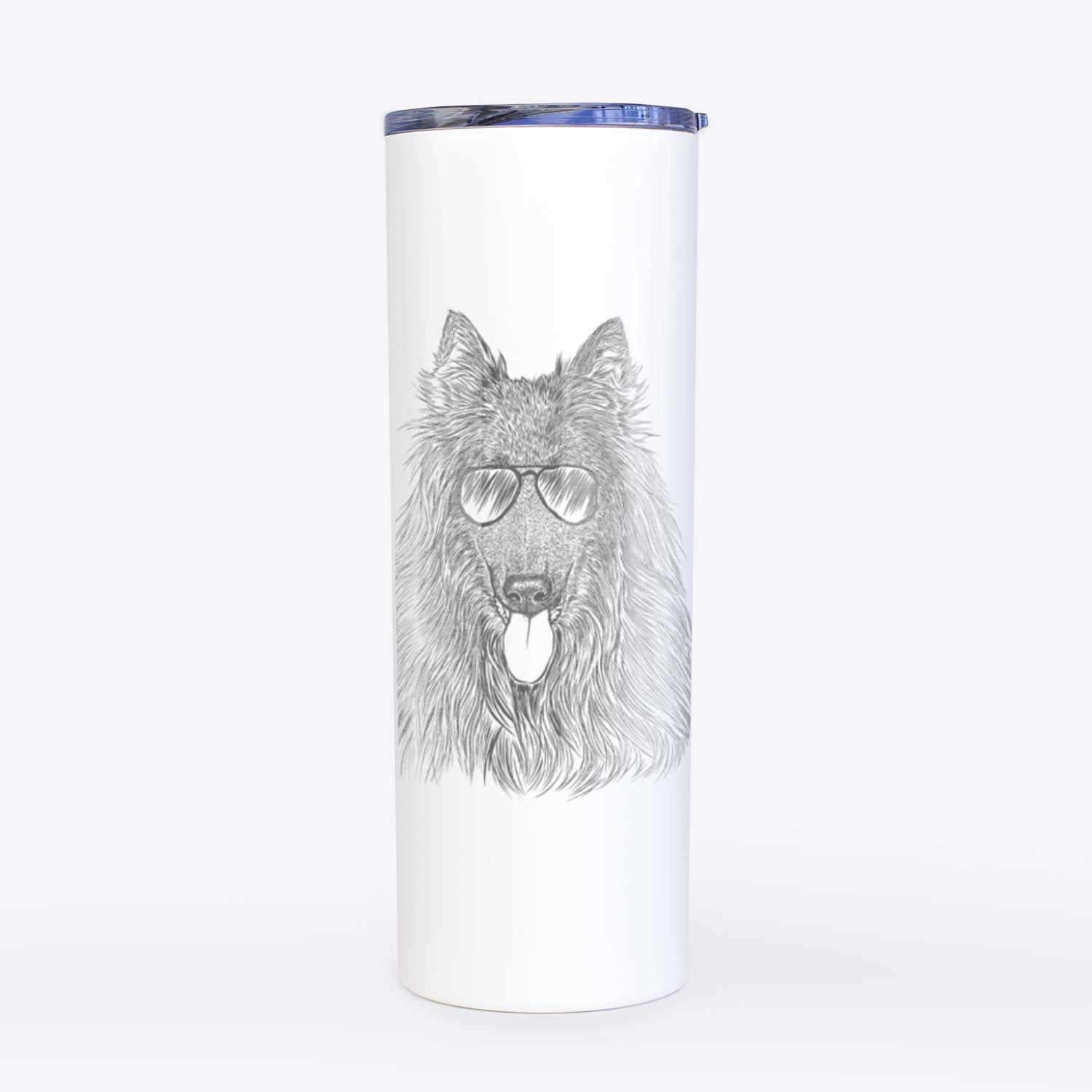 Daan the Belgian Shepherd - 20oz Skinny Tumbler