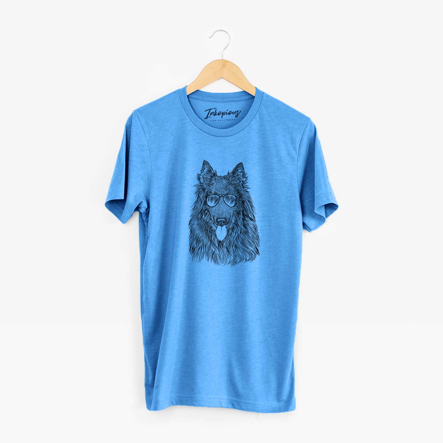 Aviator Daan the Belgian Shepherd - Unisex Crewneck