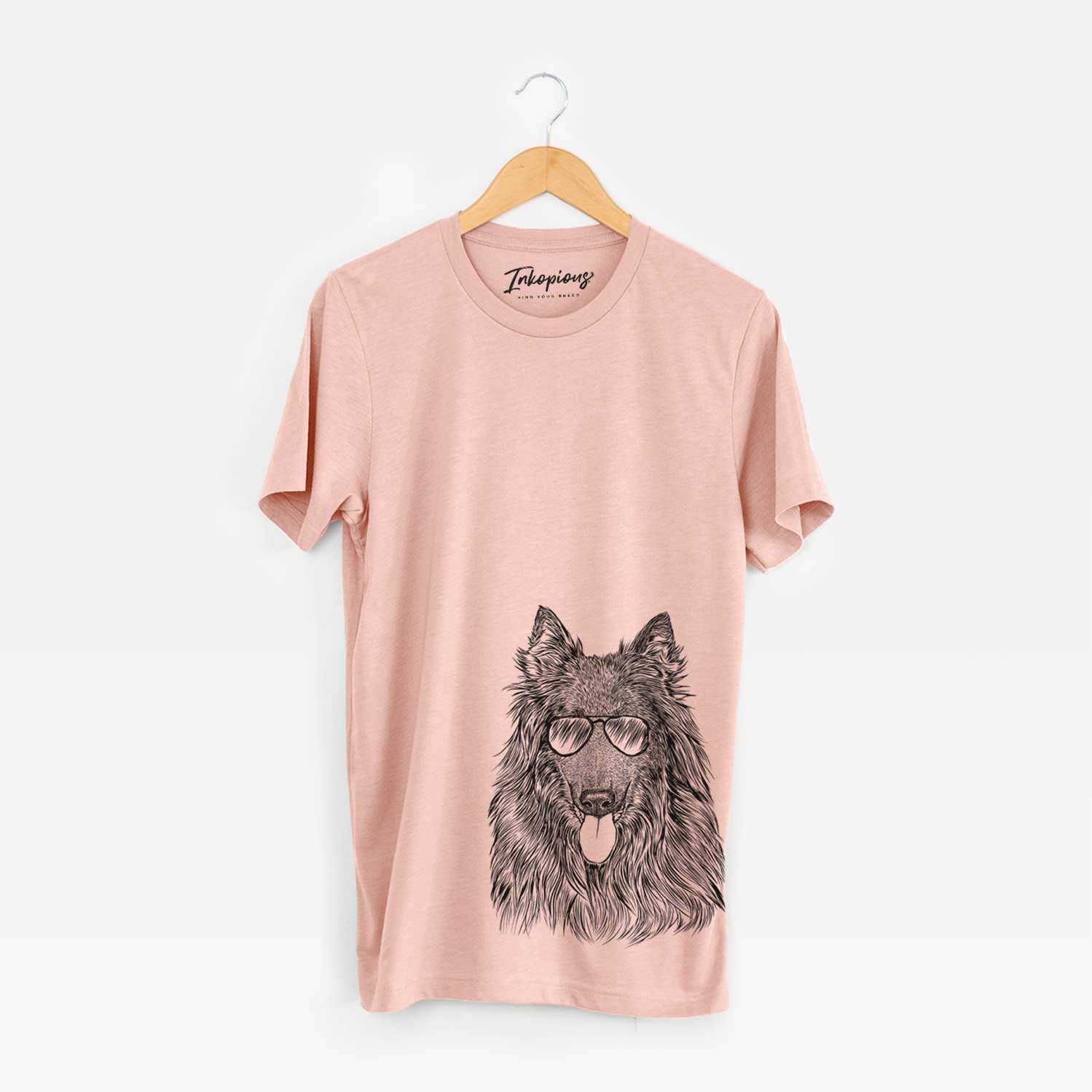 Aviator Daan the Belgian Shepherd - Unisex Crewneck