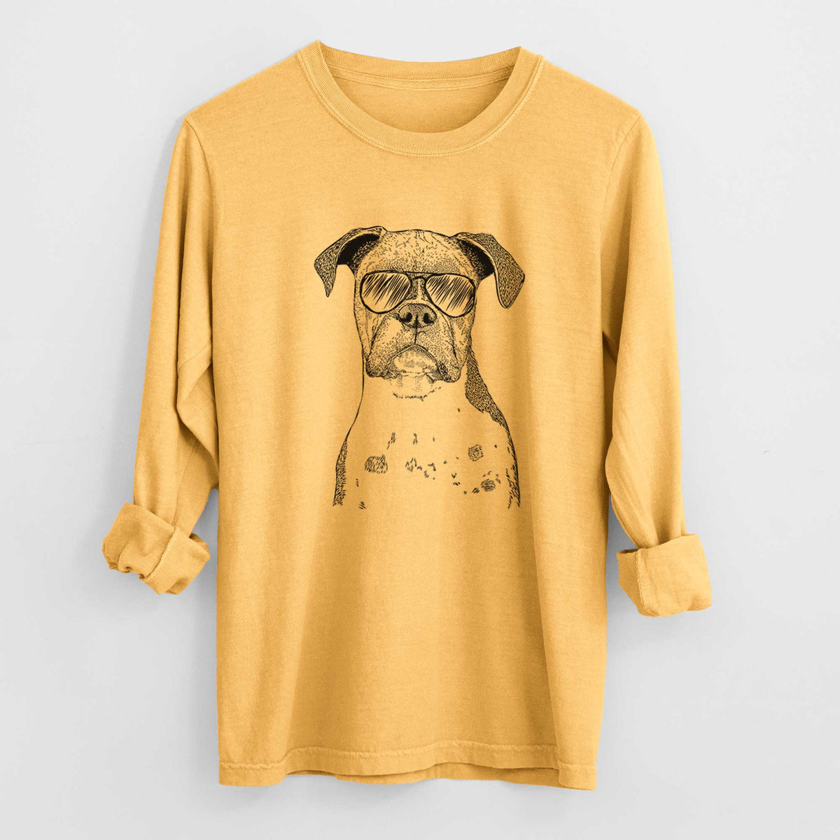 Aviators Daisy the Boxer - Heavyweight 100% Cotton Long Sleeve