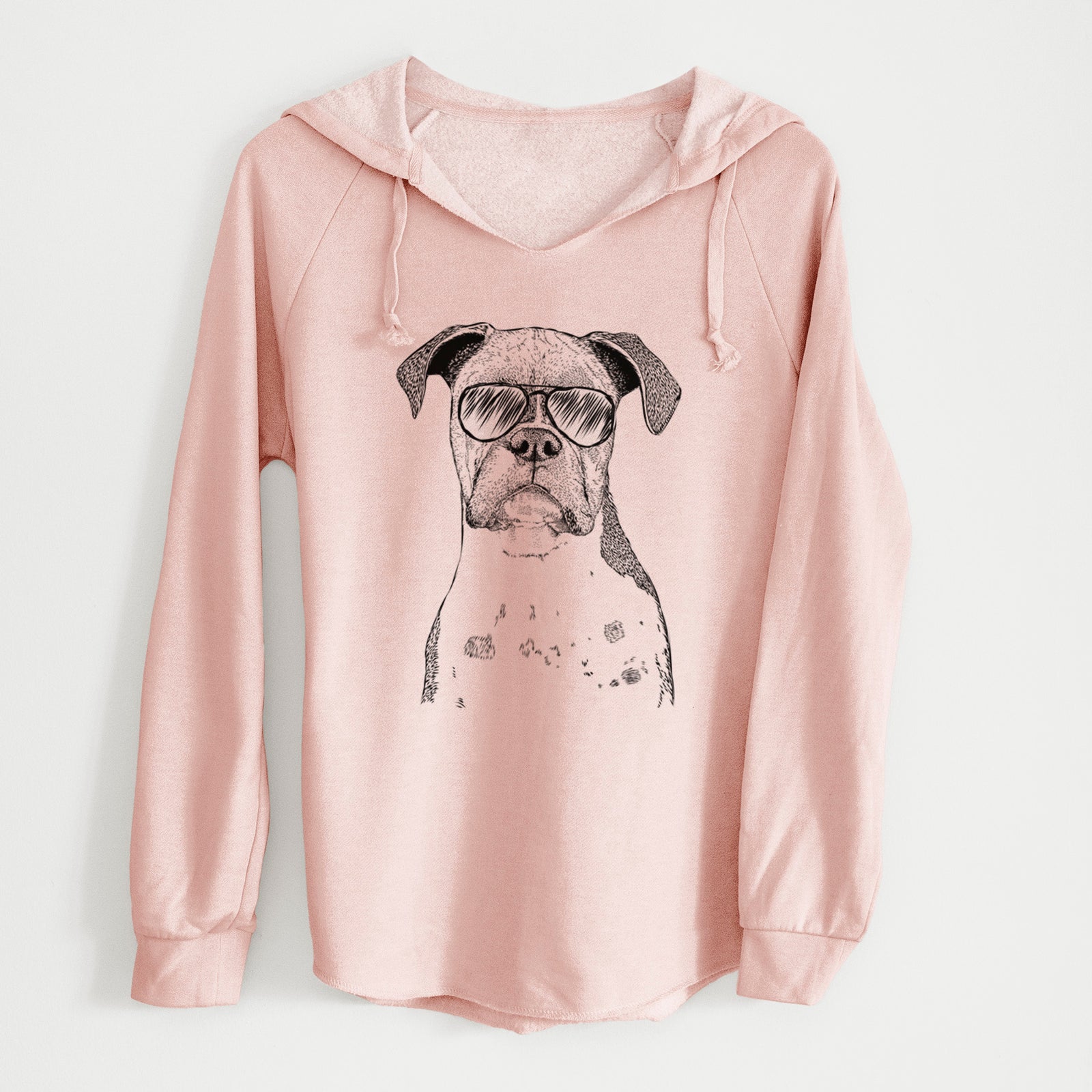 Aviator Daisy the Boxer - Cali Wave Hooded Sweatshirt