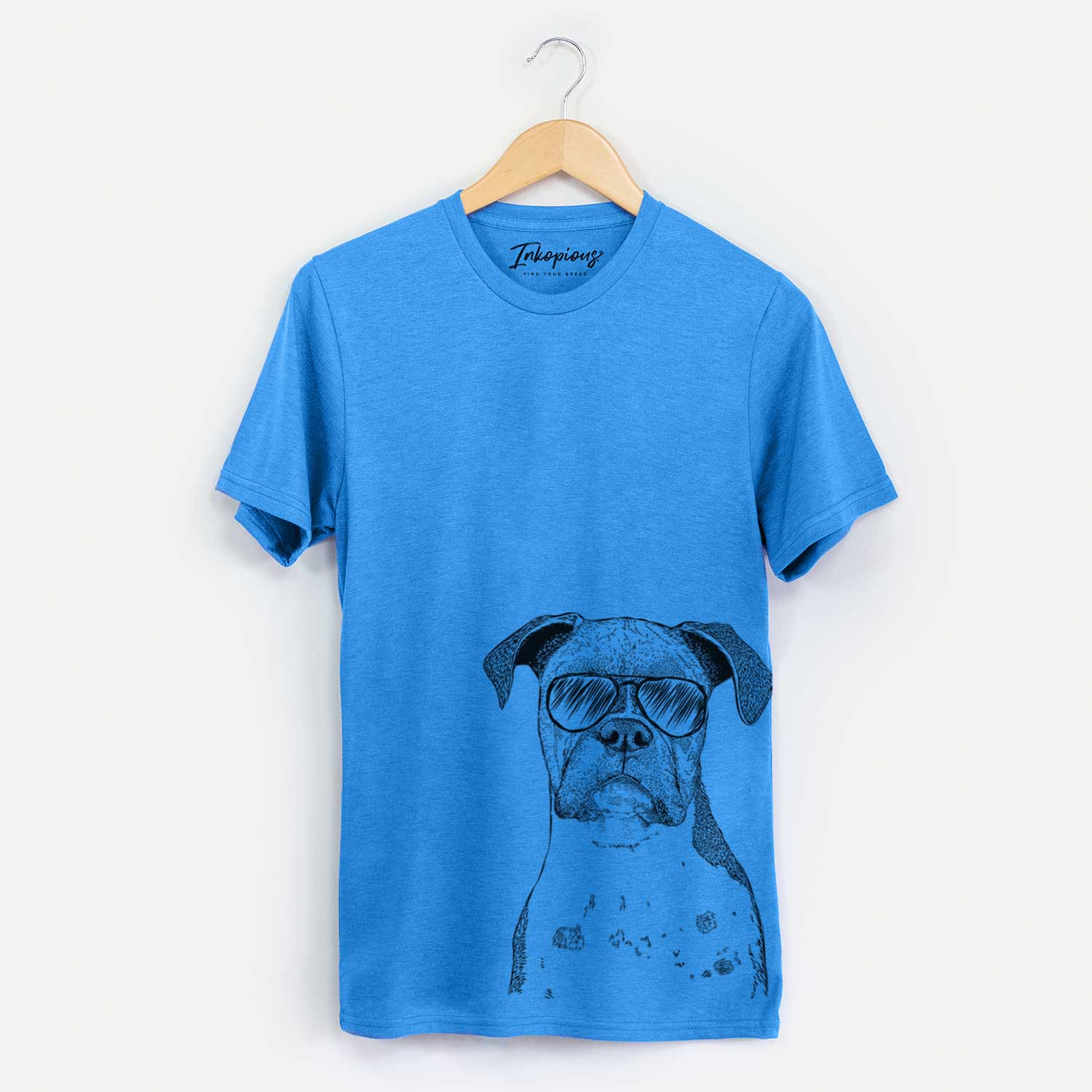 Aviator Daisy the Boxer - Unisex Crewneck