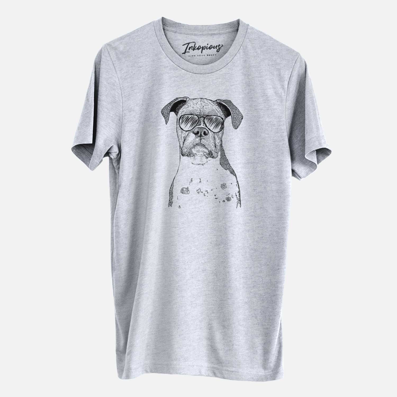 Aviator Daisy the Boxer - Unisex Crewneck