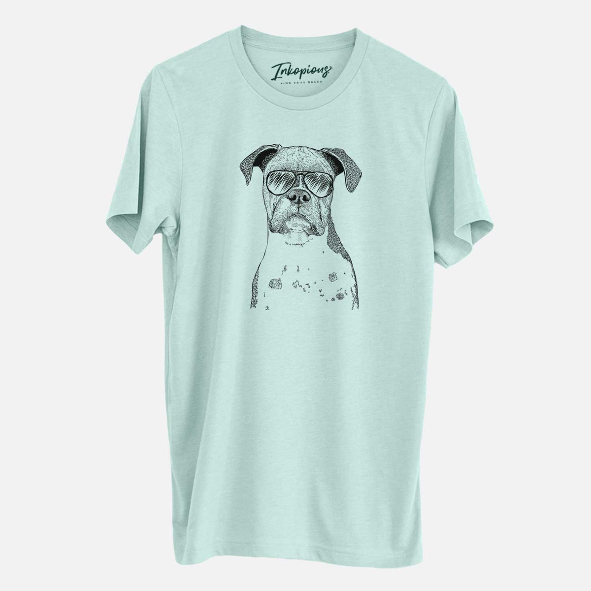 Aviator Daisy the Boxer - Unisex Crewneck