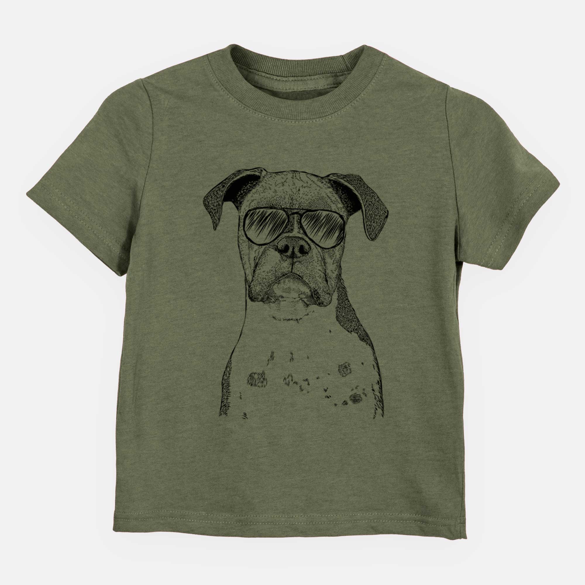 Aviator Daisy the Boxer - Kids/Youth/Toddler Shirt