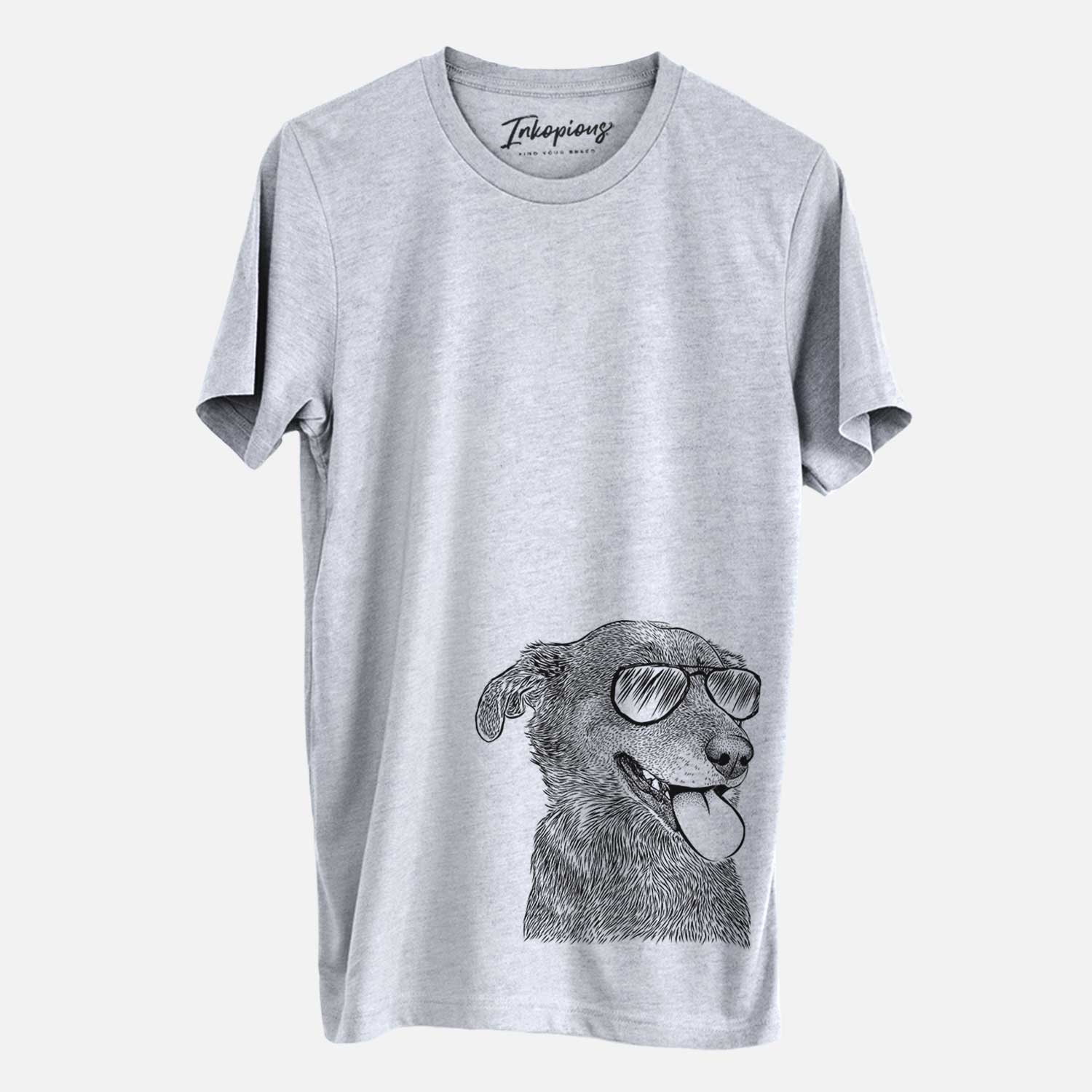 Aviator Daisy the Australian Shepherd Mix - Unisex Crewneck