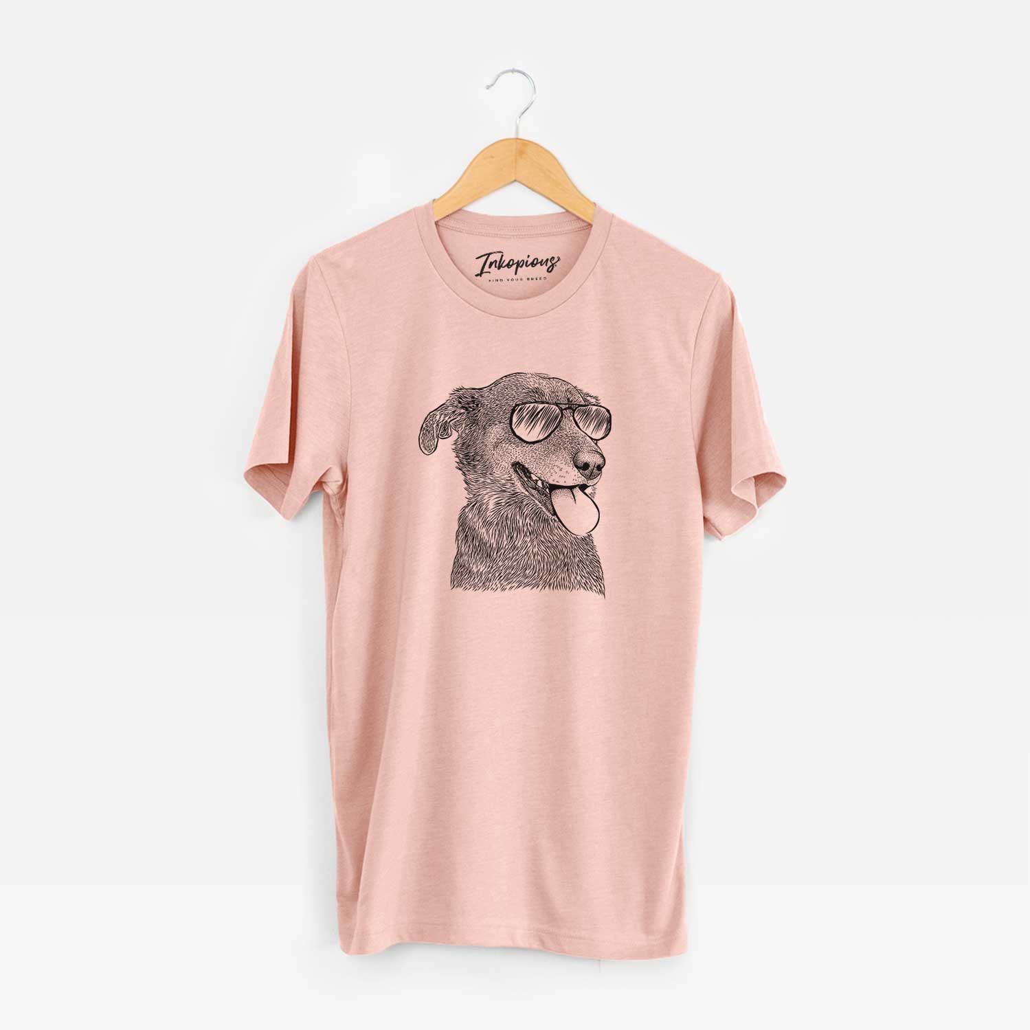 Aviator Daisy the Australian Shepherd Mix - Unisex Crewneck