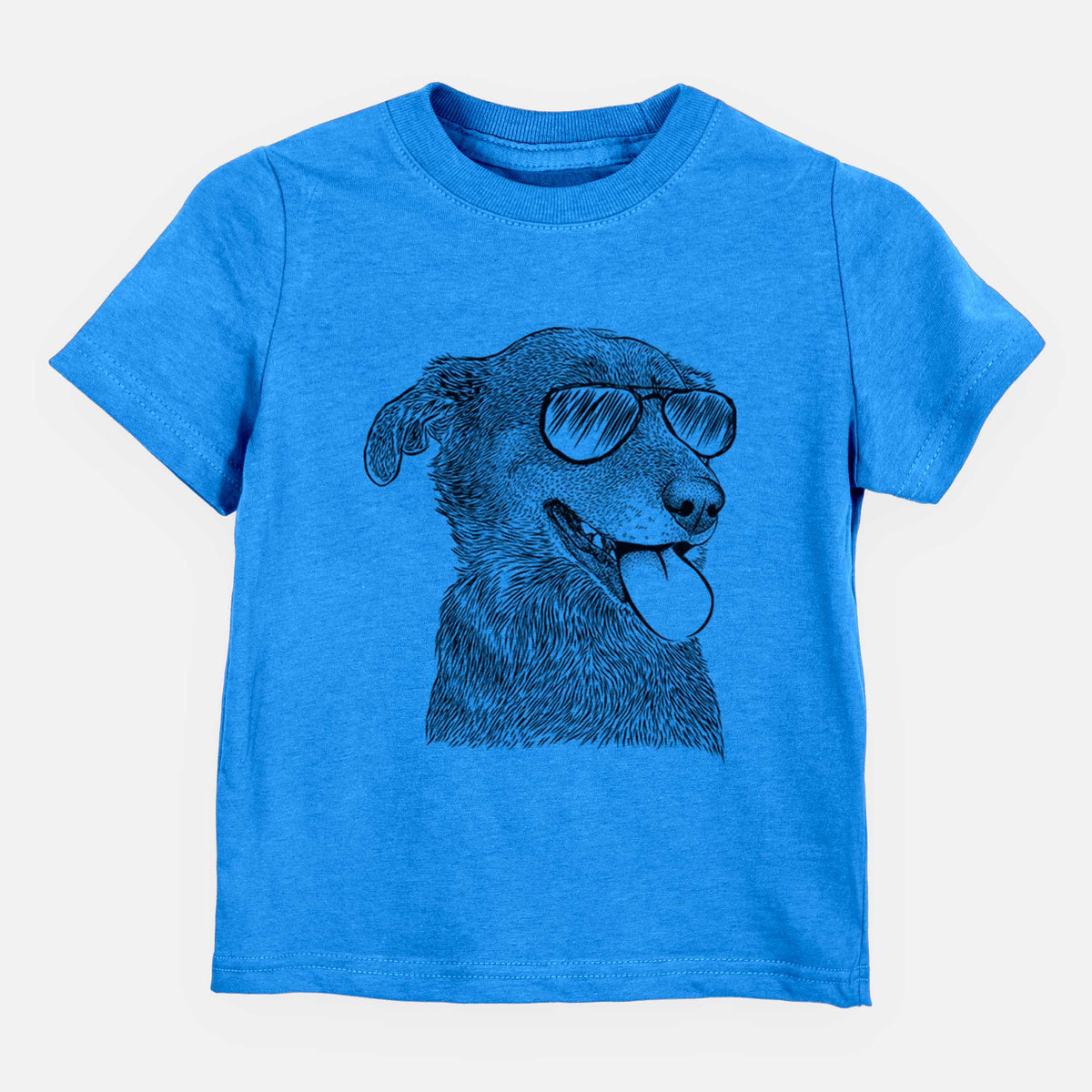 Aviator Daisy the Australian Shepherd Mix - Kids/Youth/Toddler Shirt