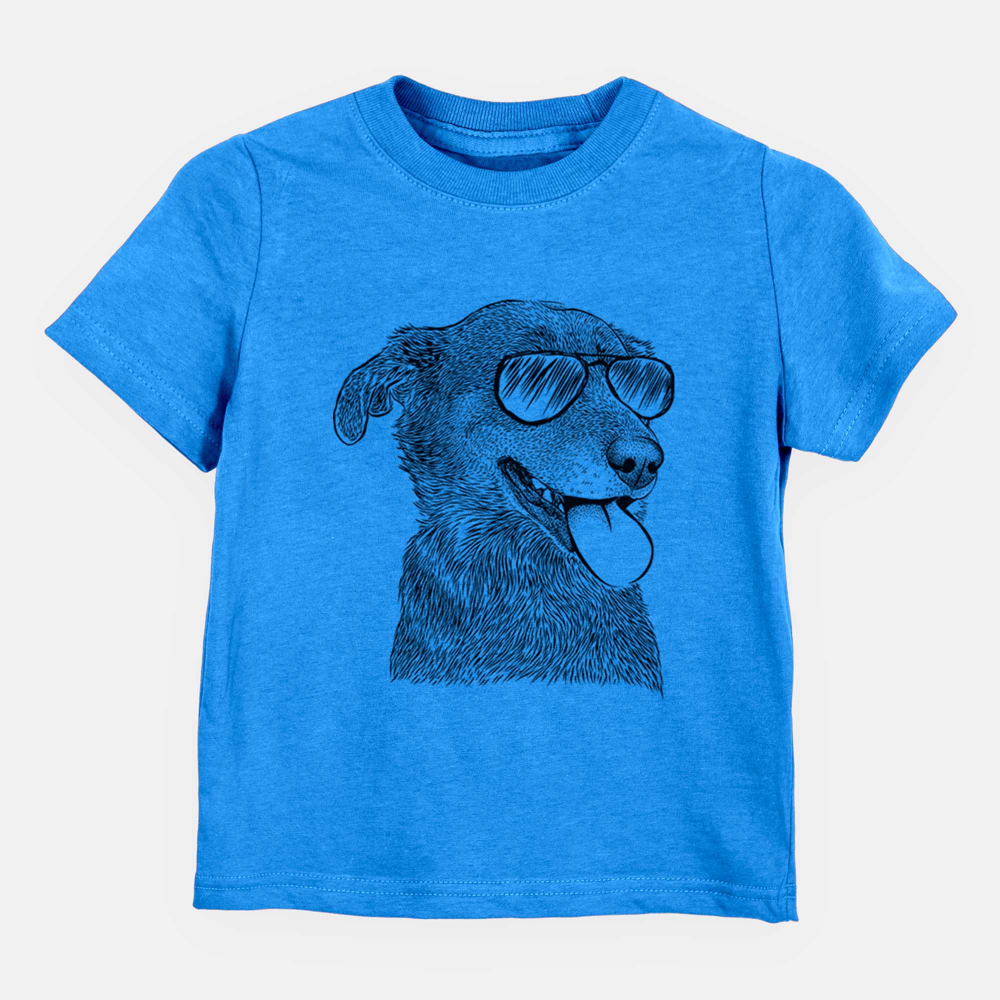 Aviator Daisy the Australian Shepherd Mix - Kids/Youth/Toddler Shirt