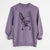 Aviator Daisy the Boston Terrier - Unisex Pigment Dyed Crew Sweatshirt