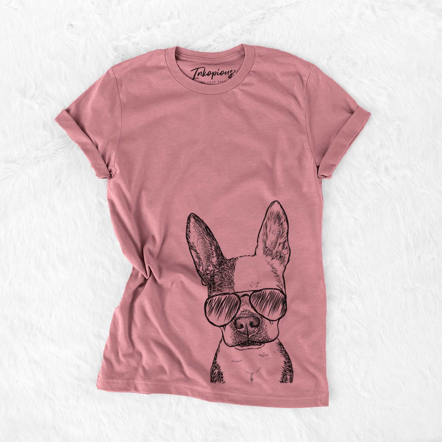 Daisy the Boston Terrier - Bella Canvas Unisex Crewneck
