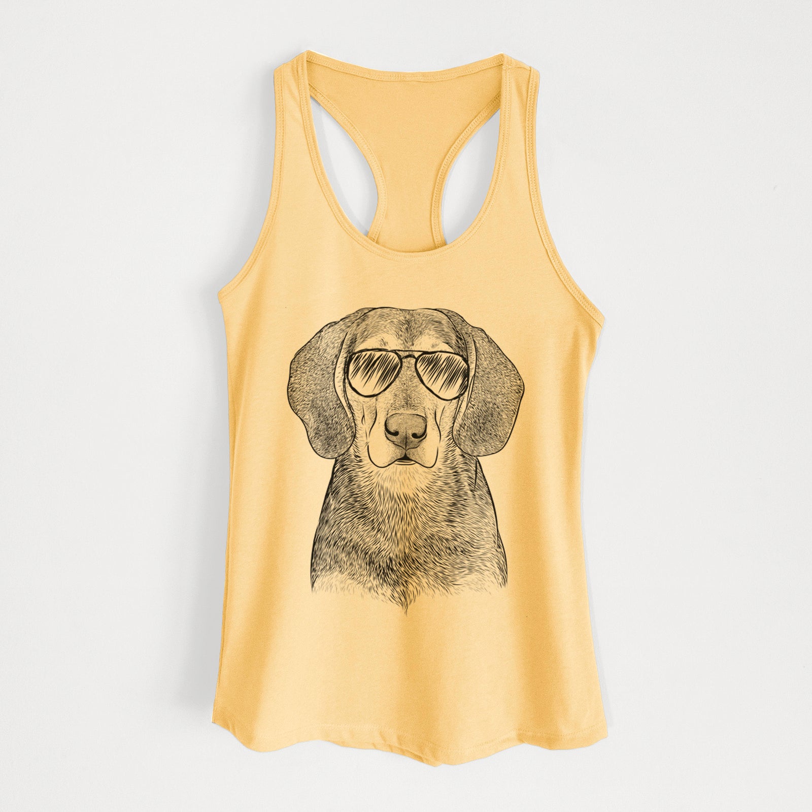 Daisy the Hound Mix - Women's Racerback Tanktop