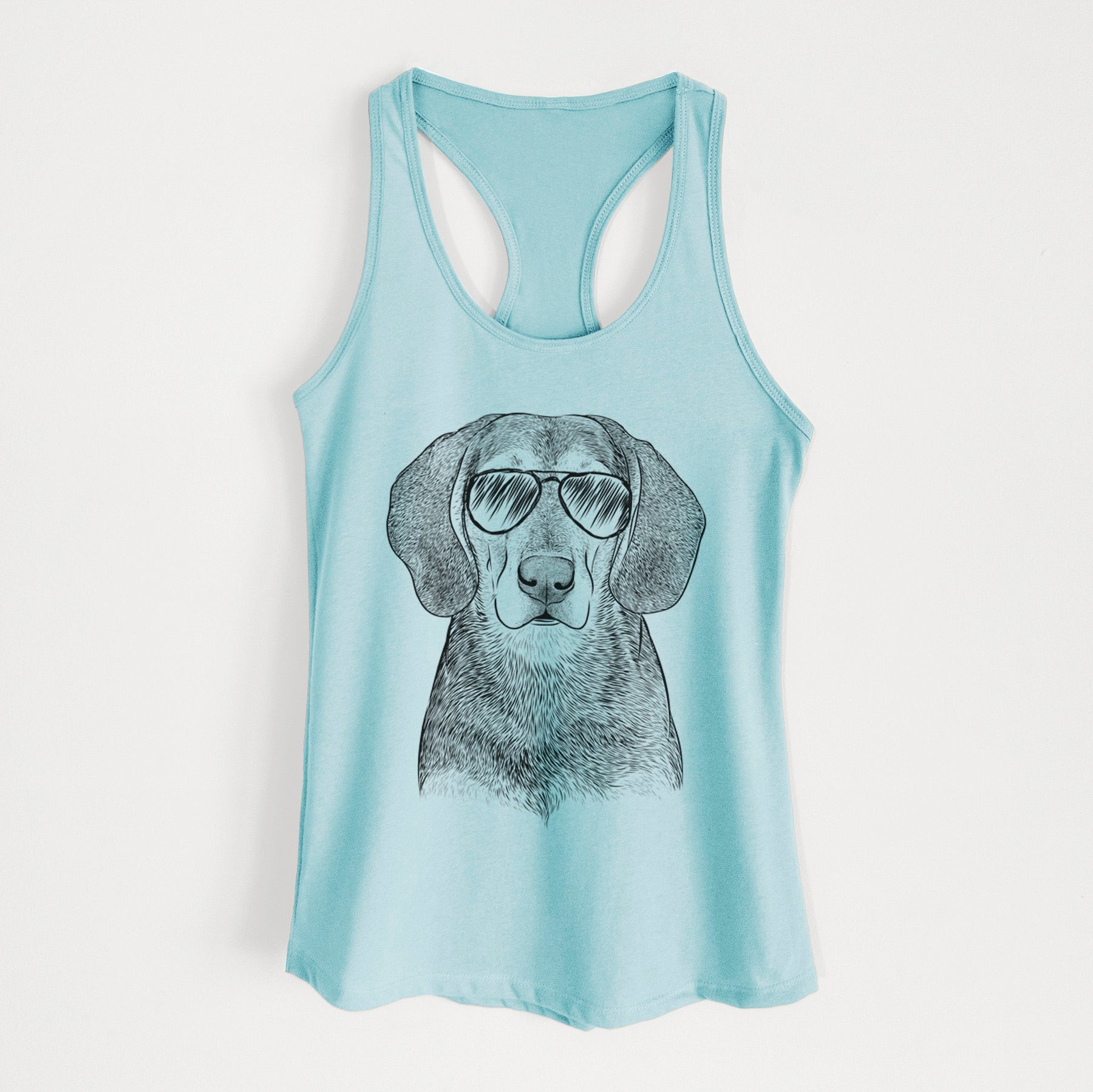 Daisy the Hound Mix - Women's Racerback Tanktop