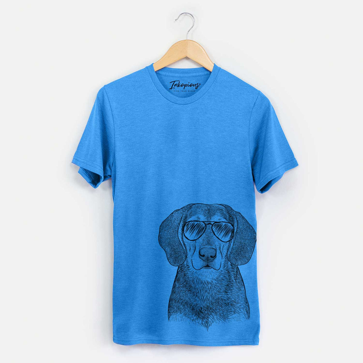 Aviator Daisy the Hound Mix - Unisex Crewneck