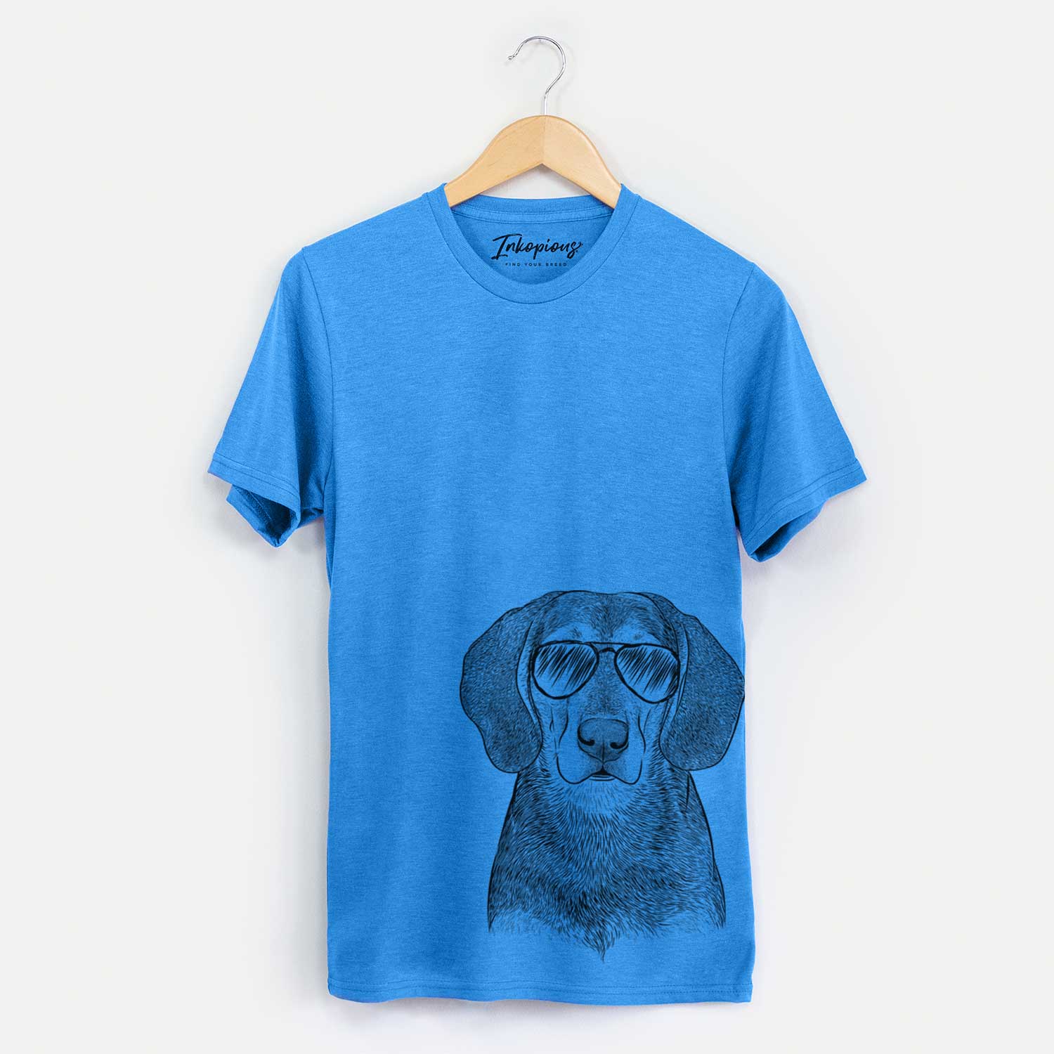 Aviator Daisy the Hound Mix - Unisex Crewneck