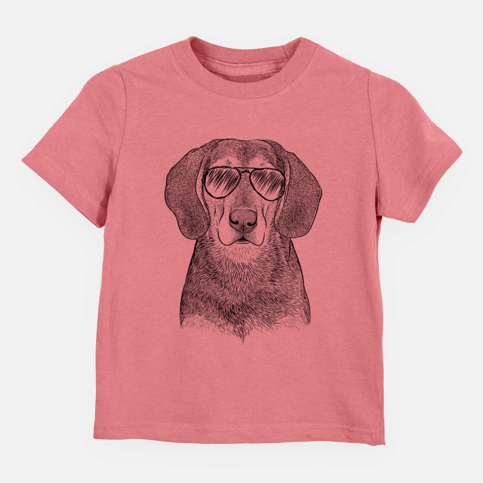 Aviator Daisy the Hound Mix - Kids/Youth/Toddler Shirt