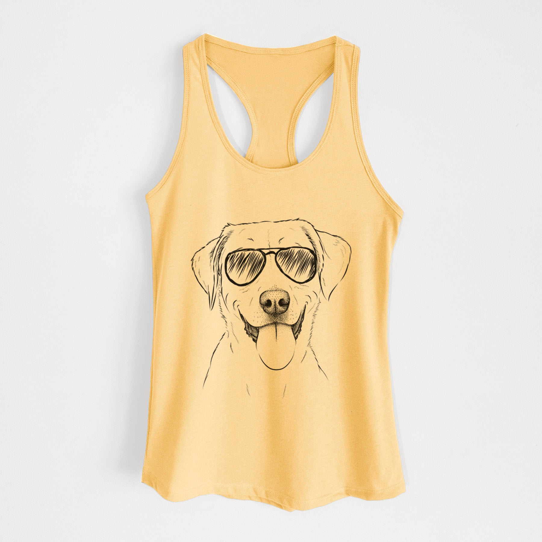 Daisy the Labrador Retriever - Women's Racerback Tanktop