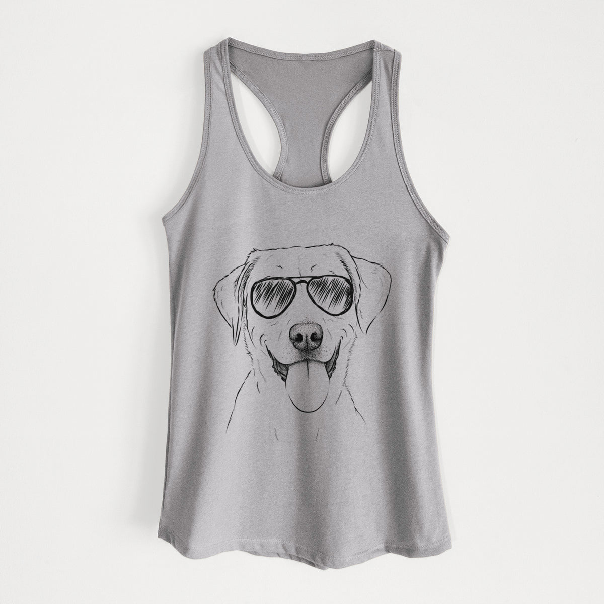 Daisy the Labrador Retriever - Women&#39;s Racerback Tanktop