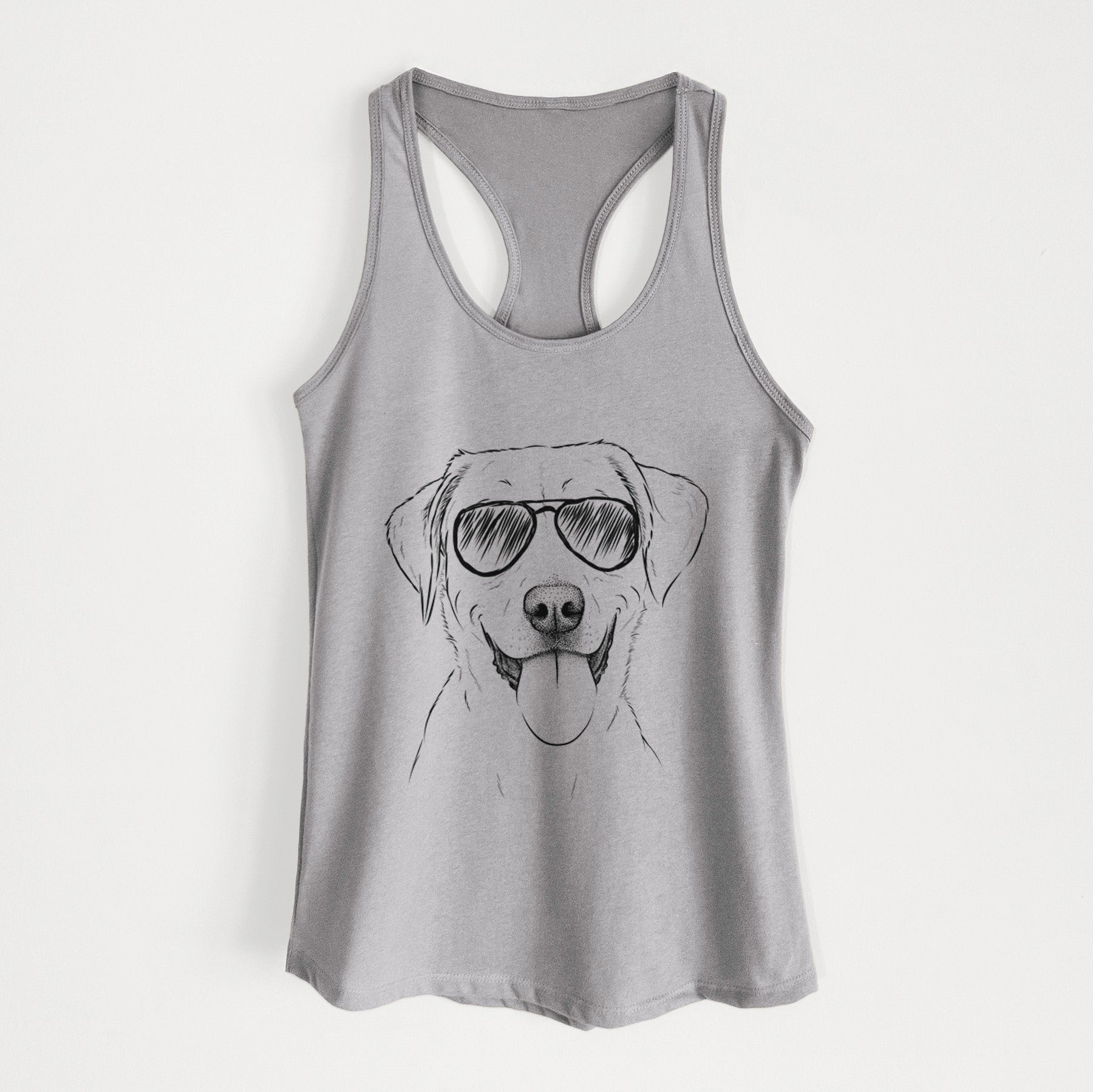 Daisy the Labrador Retriever - Women's Racerback Tanktop