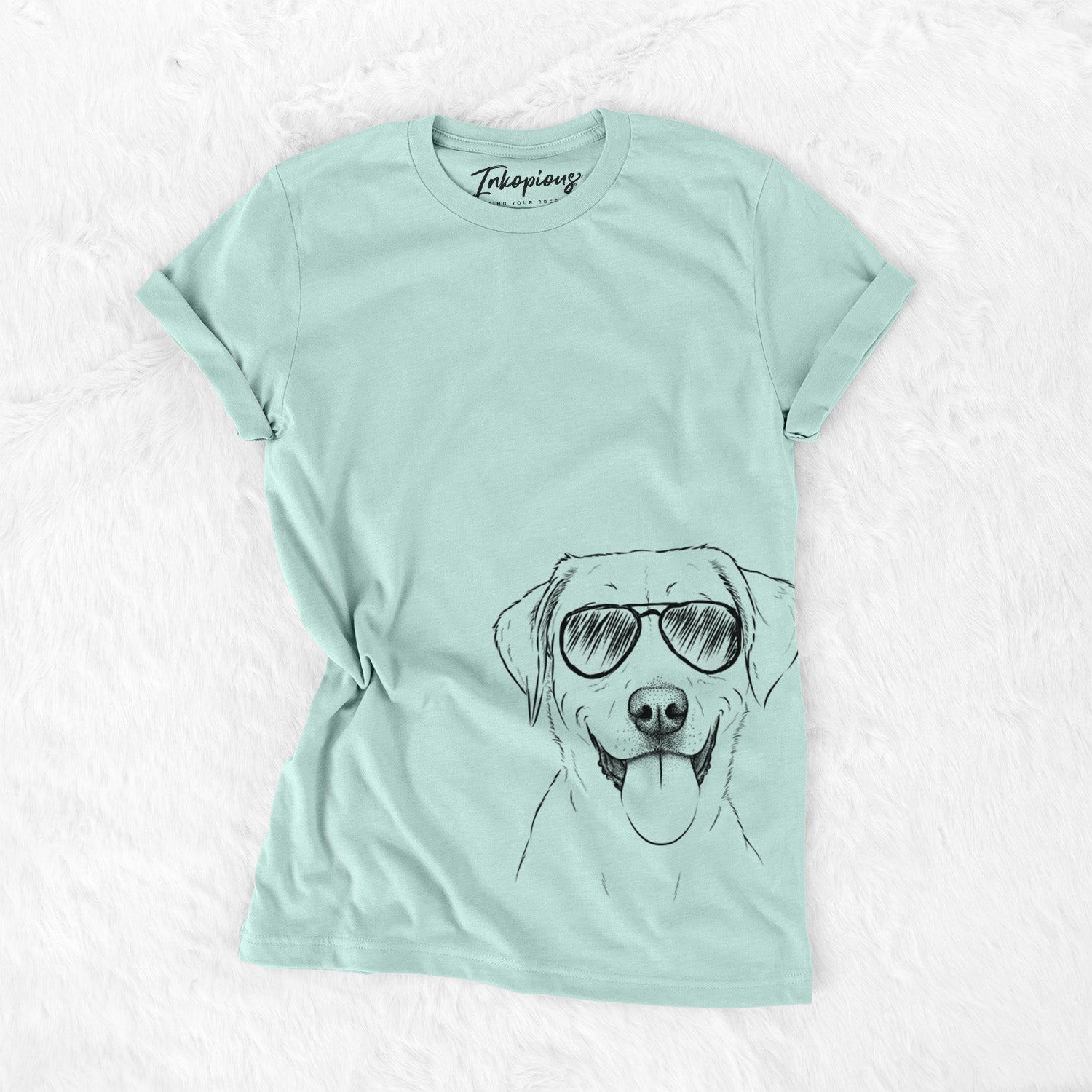 Aviator Daisy the Labrador Retriever - Unisex Crewneck