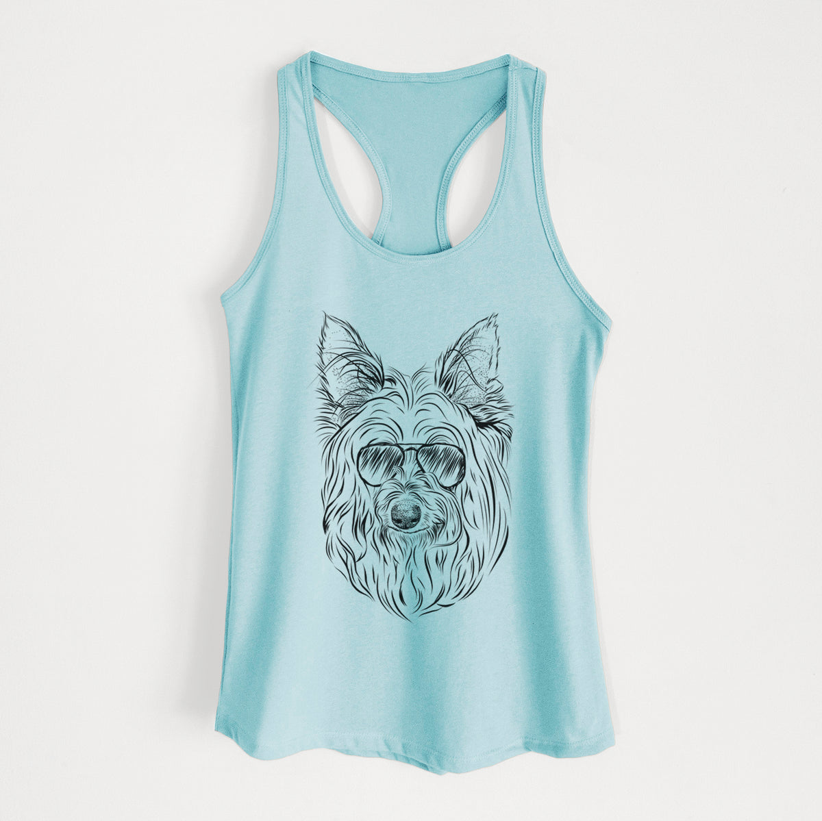 Daisy May the Silky Terrier - Women's Racerback Tanktop