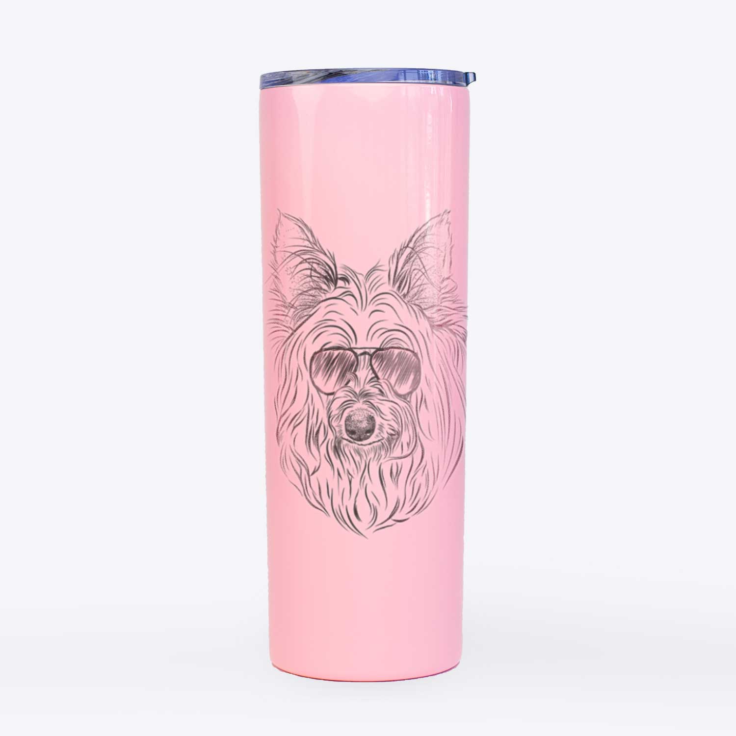 Daisy May the Silky Terrier - 20oz Skinny Tumbler