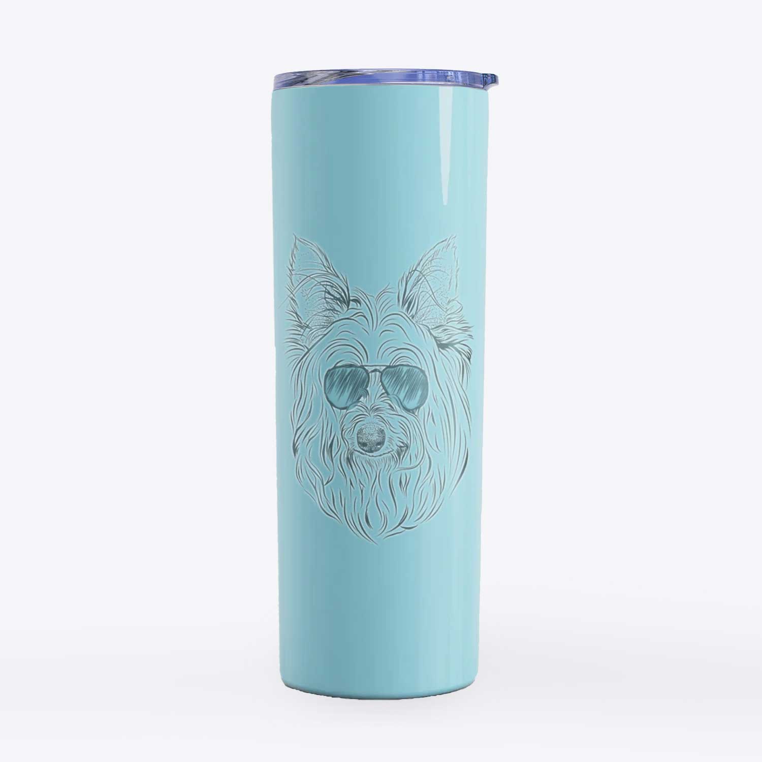 Daisy May the Silky Terrier - 20oz Skinny Tumbler