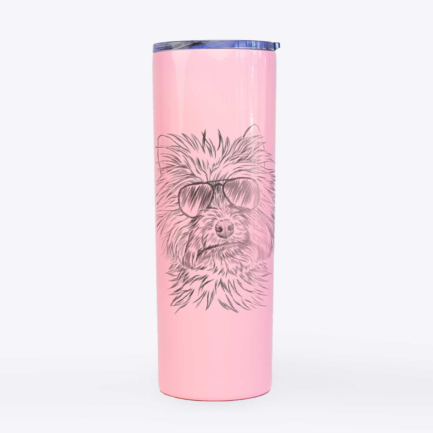 Dakota the Yorkshire Terrier - 20oz Skinny Tumbler