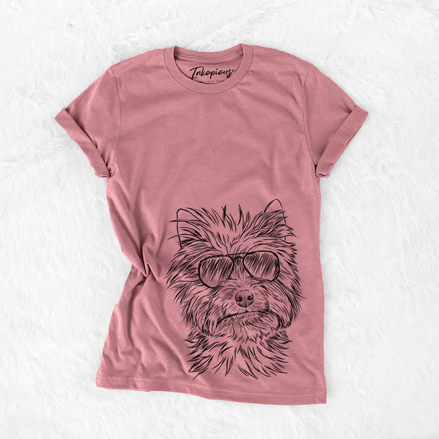 Dakota the Yorkshire Terrier - Bella Canvas Unisex Crewneck