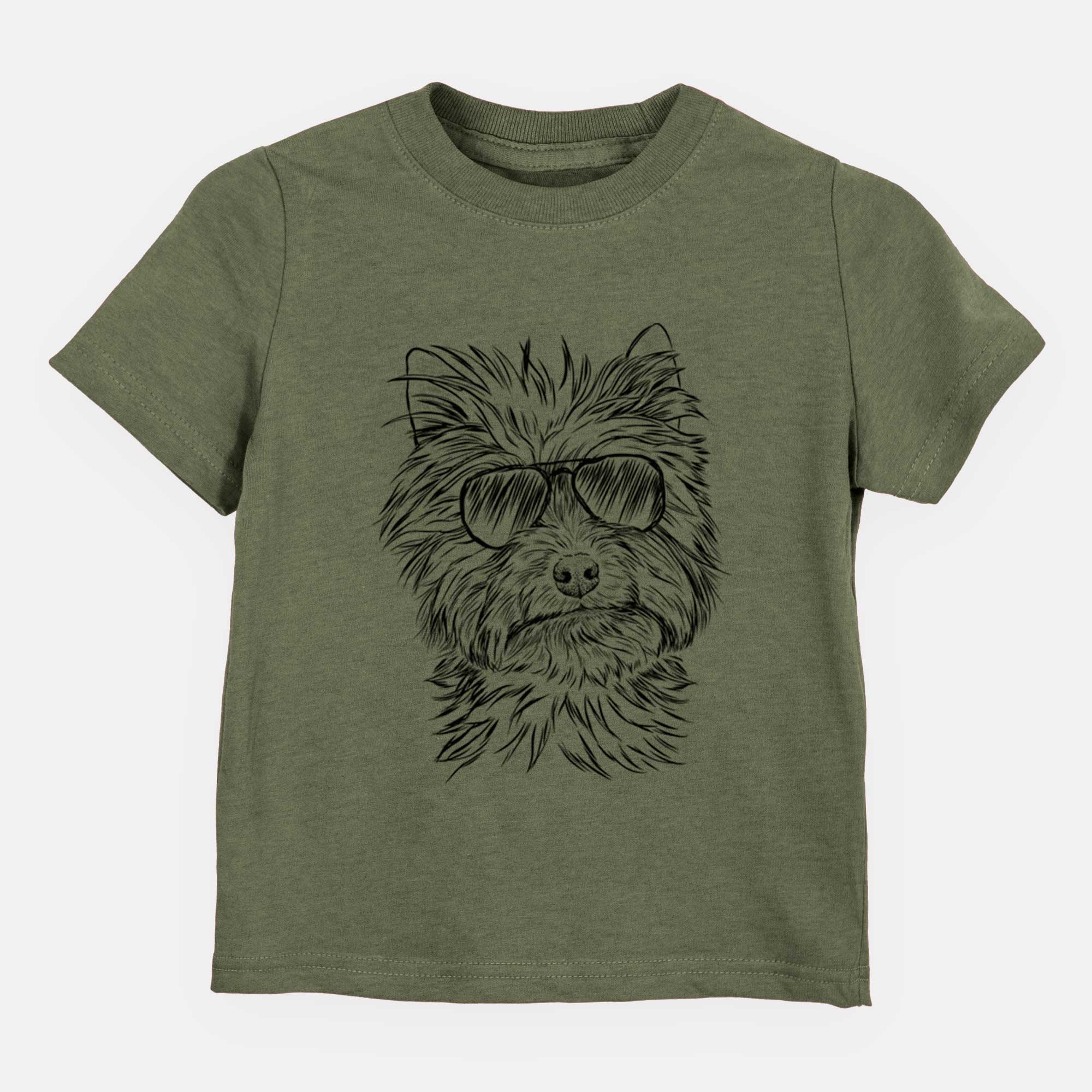 Aviator Dakota the Yorkshire Terrier - Kids/Youth/Toddler Shirt