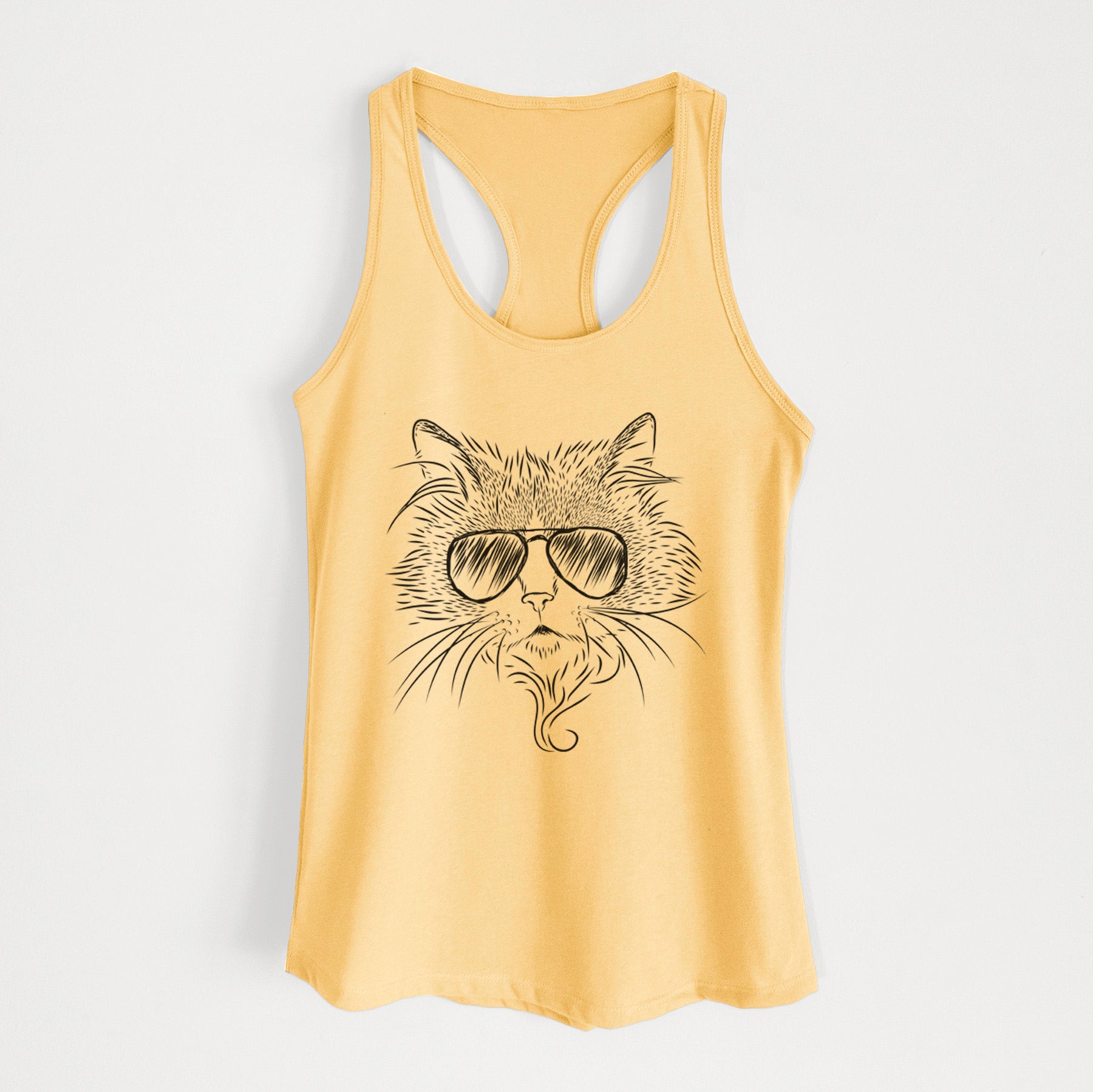 Daniel the Ragdoll Cat - Women's Racerback Tanktop