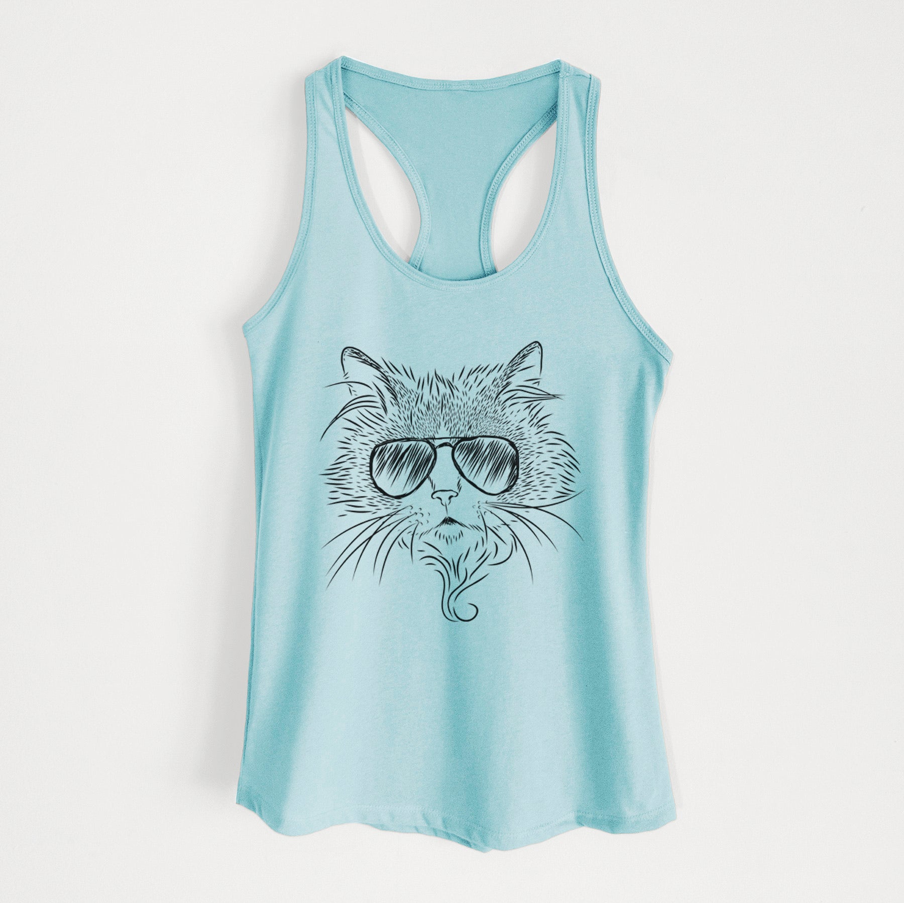 Daniel the Ragdoll Cat - Women's Racerback Tanktop