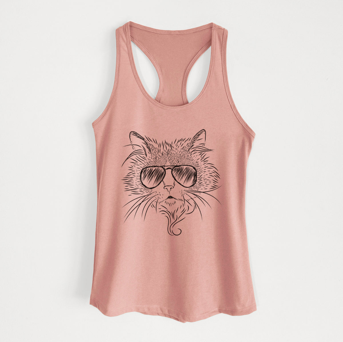 Daniel the Ragdoll Cat - Women's Racerback Tanktop