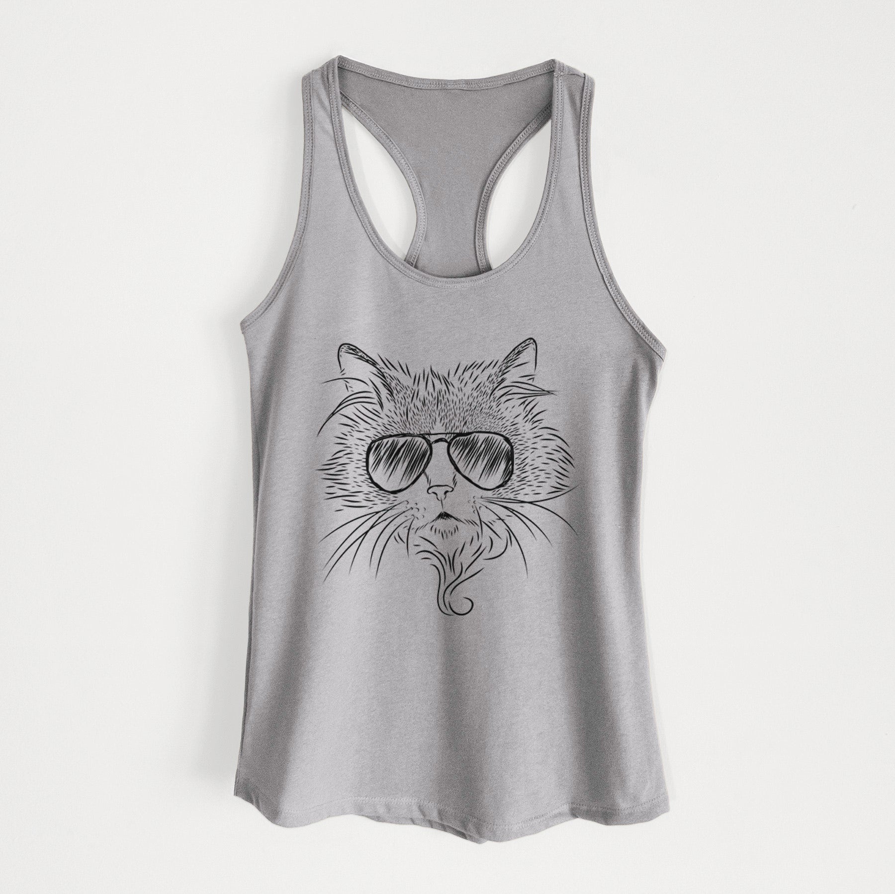 Daniel the Ragdoll Cat - Women's Racerback Tanktop