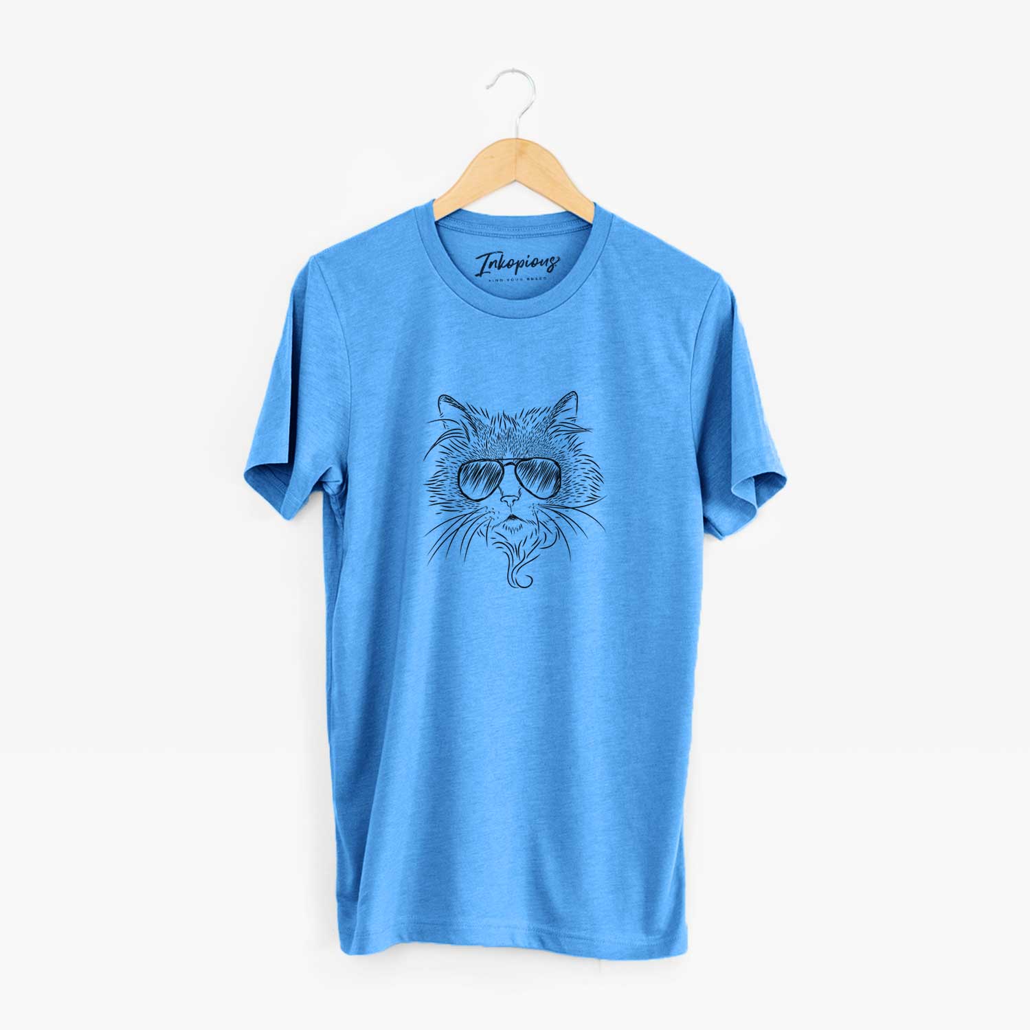 Aviator Daniel the Ragdoll Cat - Unisex Crewneck